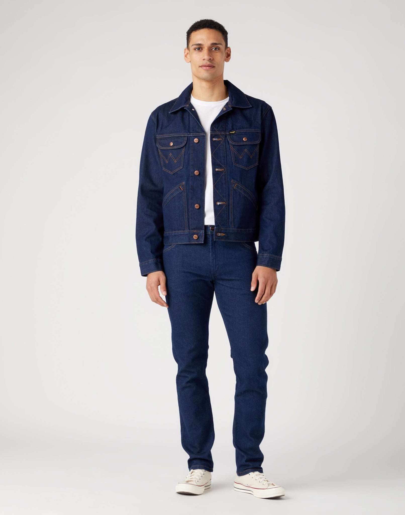 124Mj in giacche di risciacquo Wrangler   