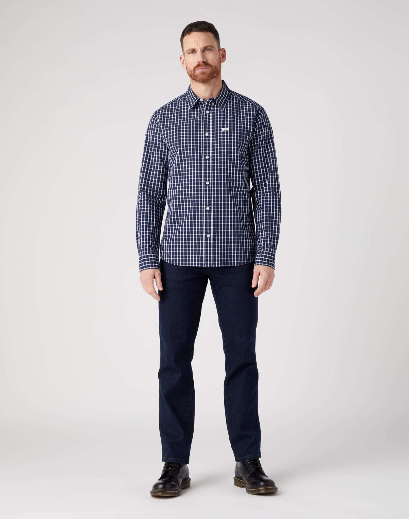 Camicia 1 tasca in True Navy Camicie Wrangler   