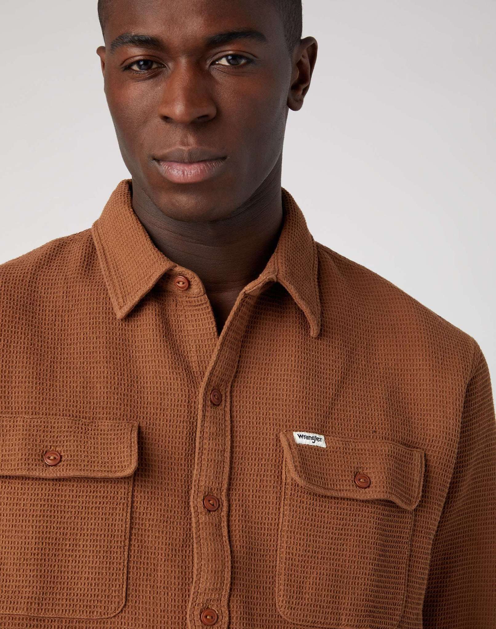 Camicia over in Toffee Camicie Wrangler   