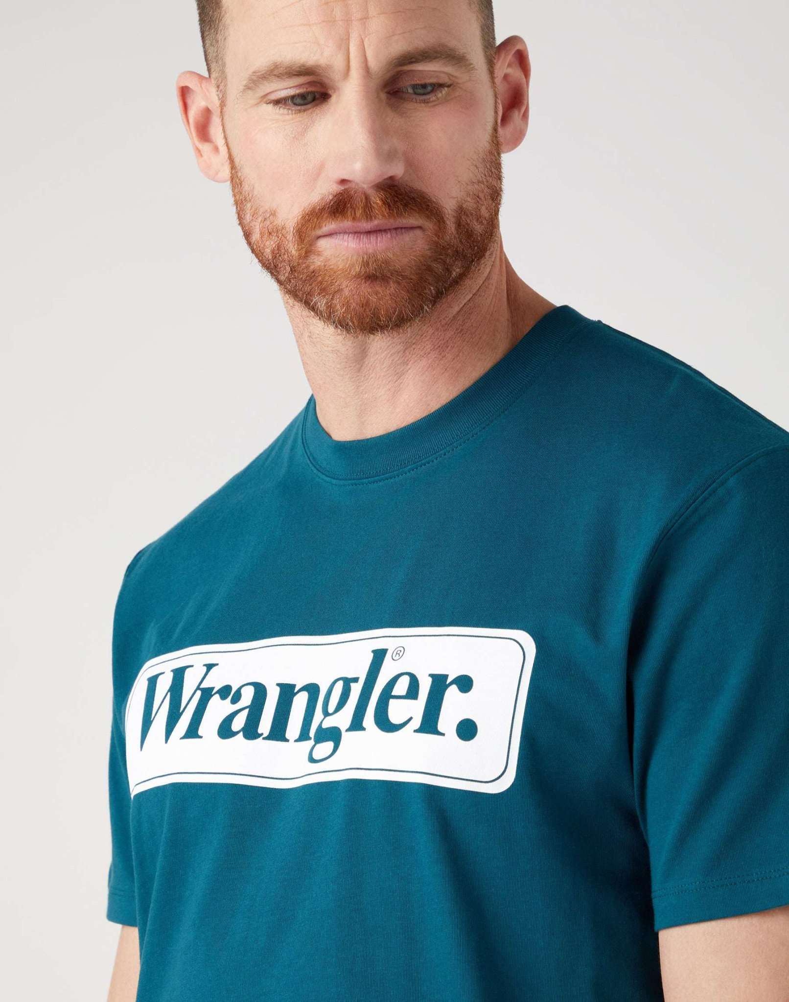 Maglietta Wrangler in verde scuro Magliette Wrangler   