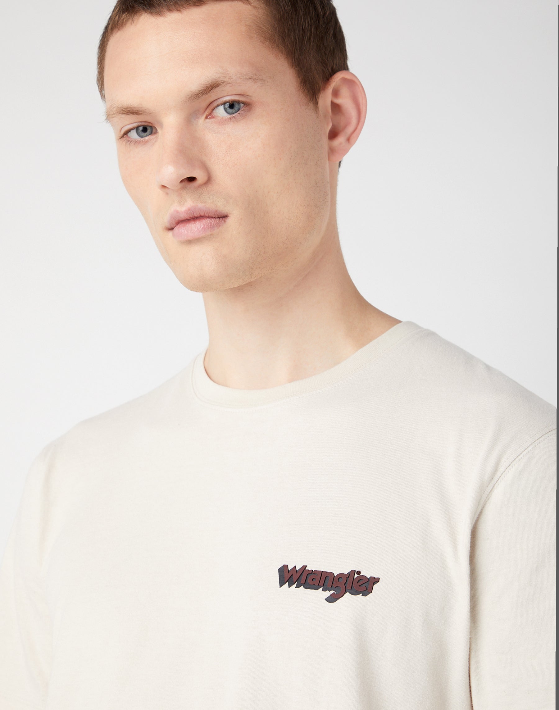 Maglietta con logo grafico in T-shirt da giorno di pioggia Wrangler   