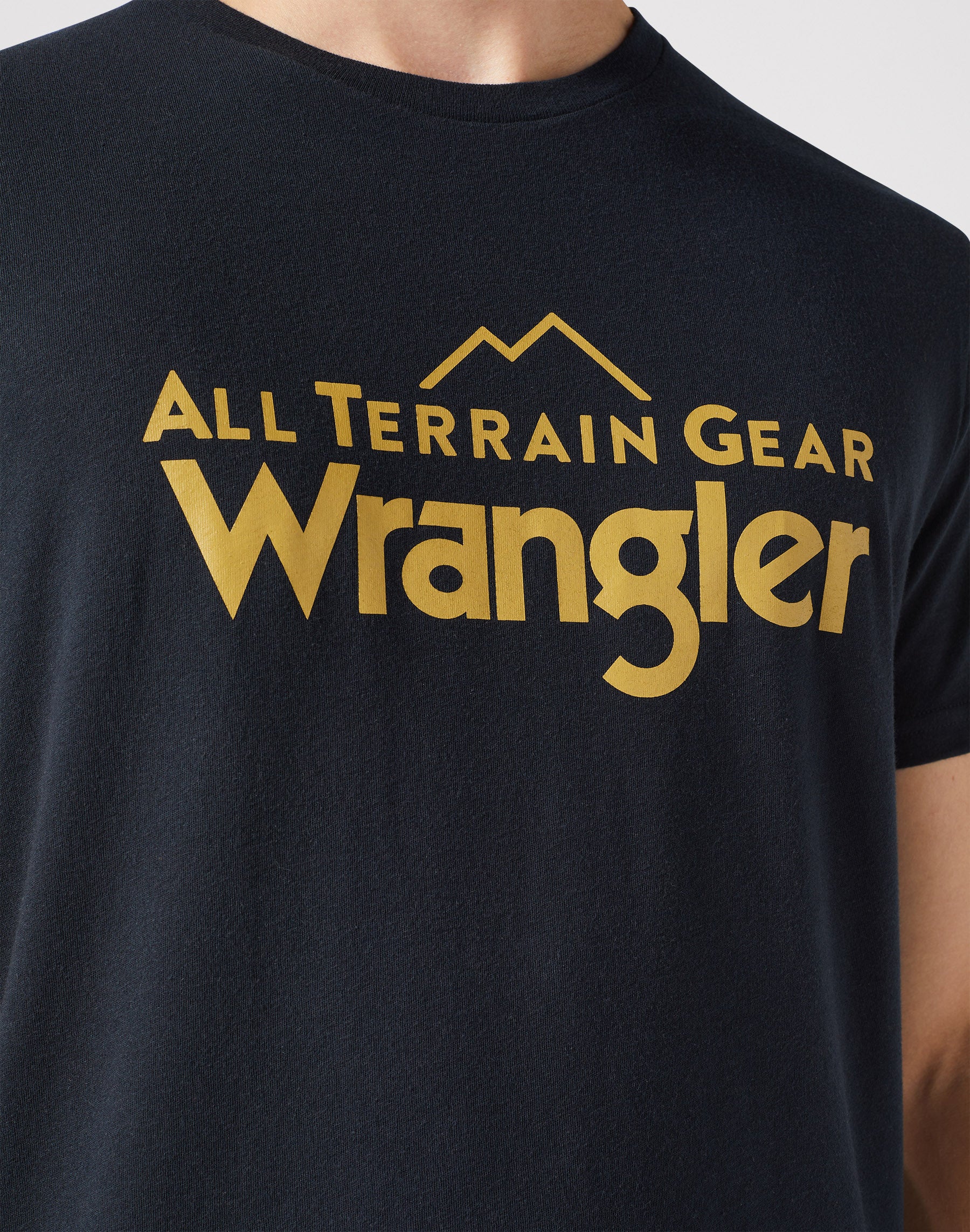 Maglietta con logo in nero Jet T-shirt Wrangler   