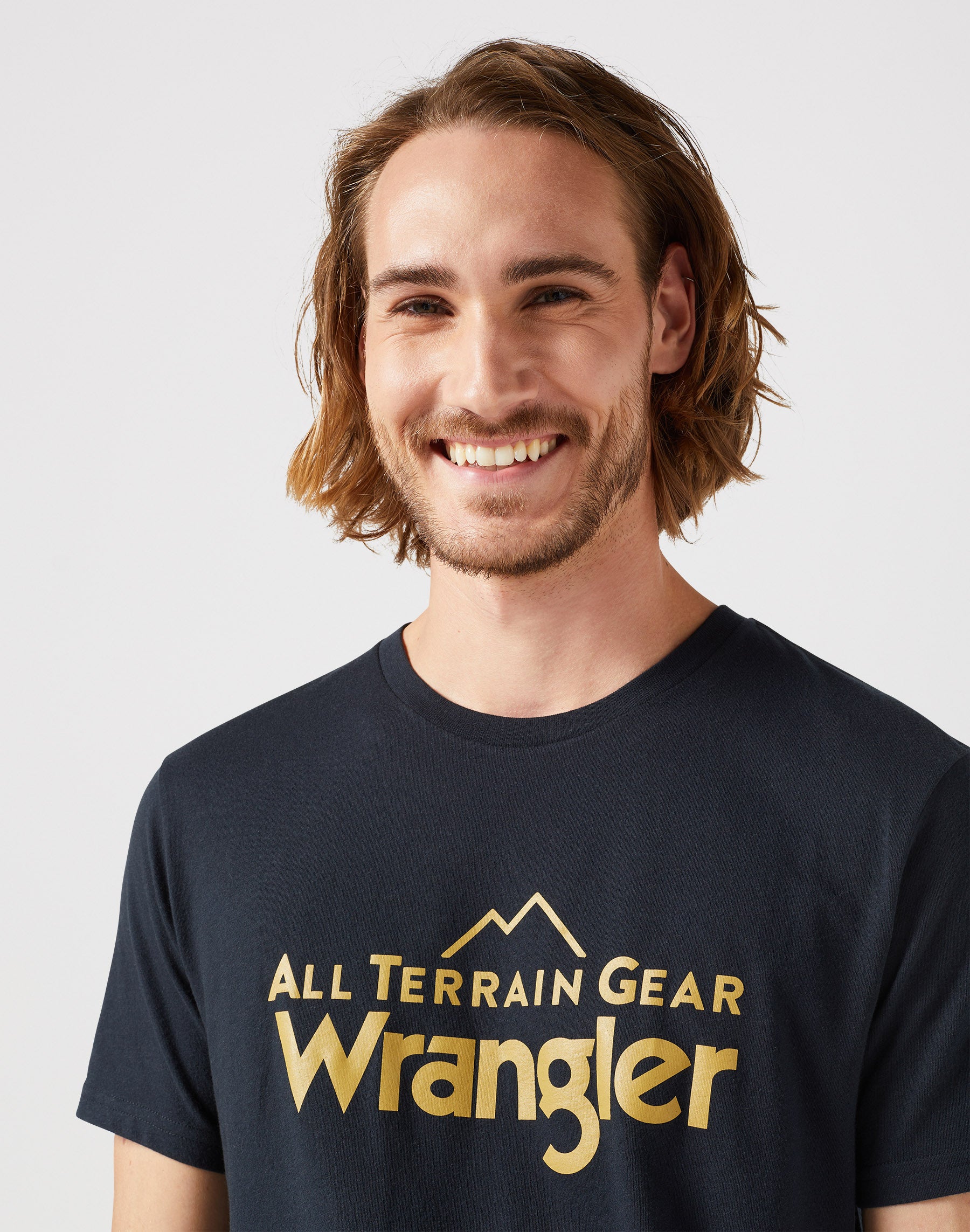 Maglietta con logo in nero Jet T-shirt Wrangler   