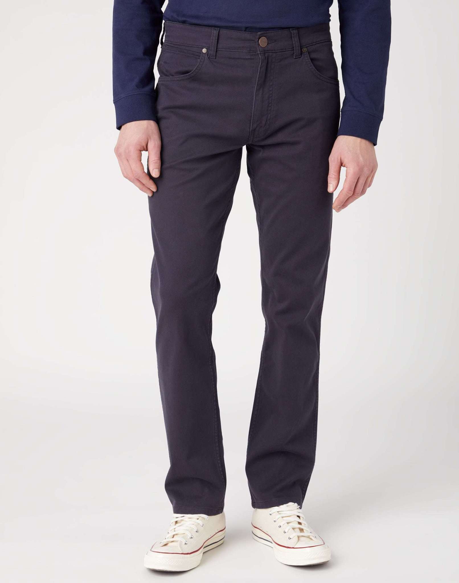 Greensboro in Pantaloni Navy Scuro Wrangler   