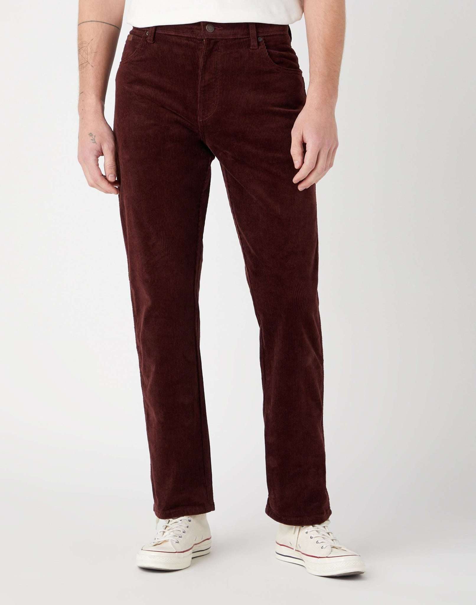 Texas Corduroy in Dahlia Pantaloni Wrangler   