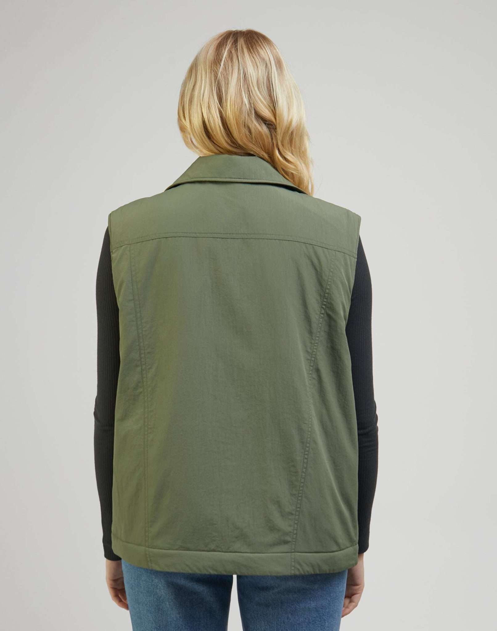 Gilet da cavaliere imbottito in giacche Olive Grove Lee   