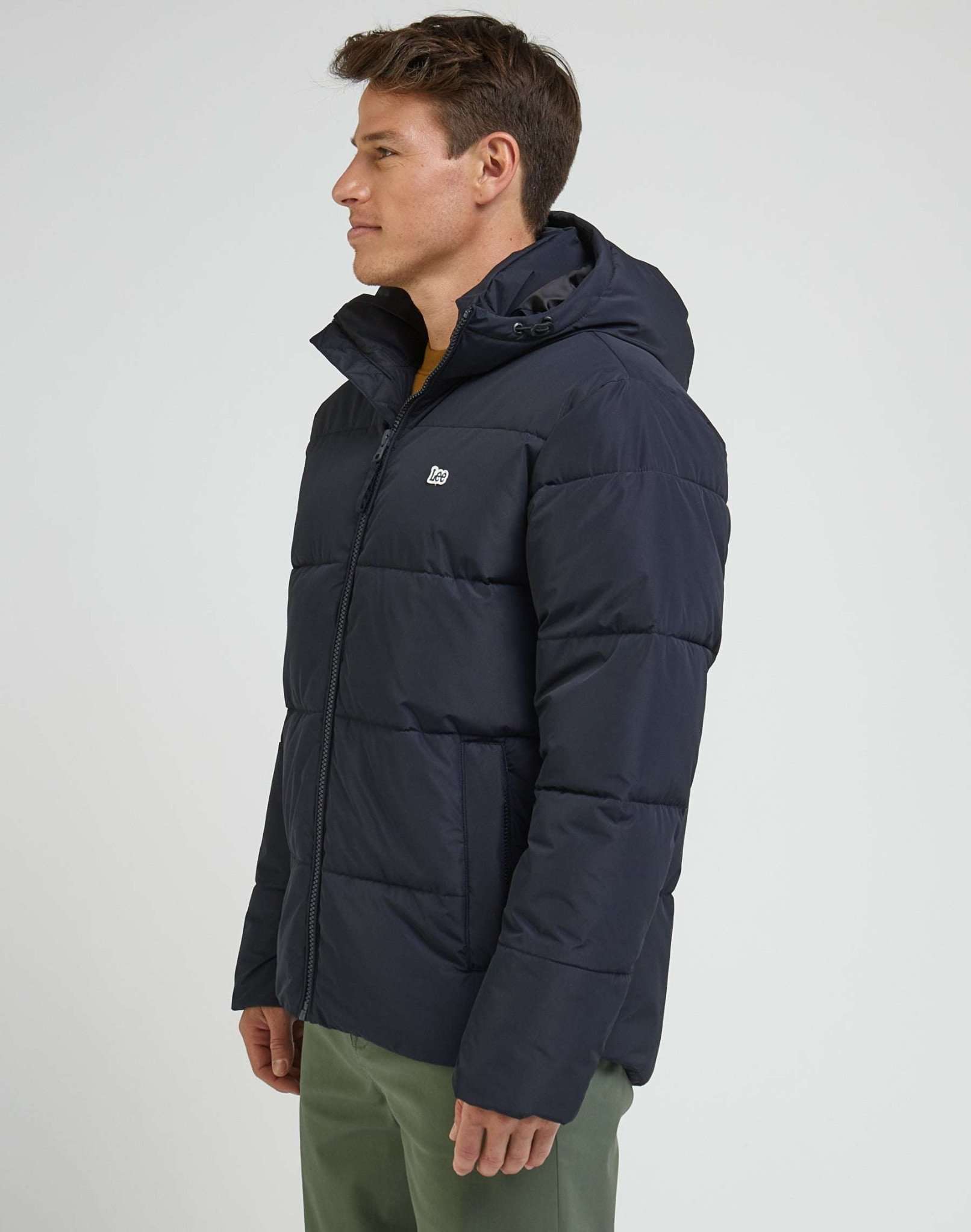 Giacca Puffer in Nero Lee   