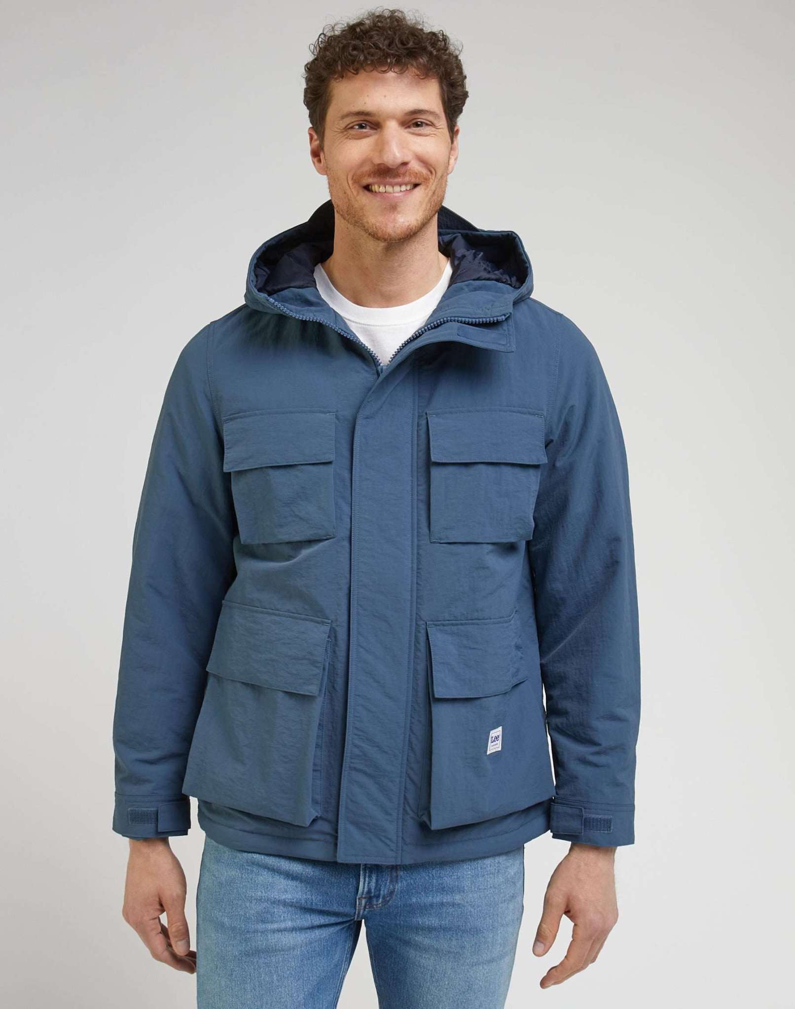 Giacca Utility in Deep Waters Jackets Lee   