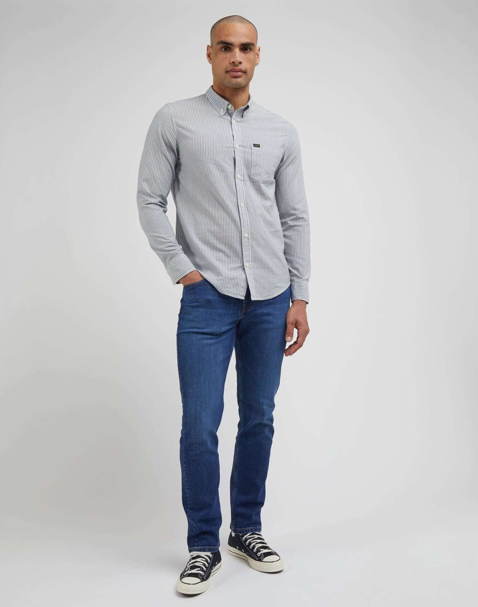 Lee Camicie button down in ecru Lee   