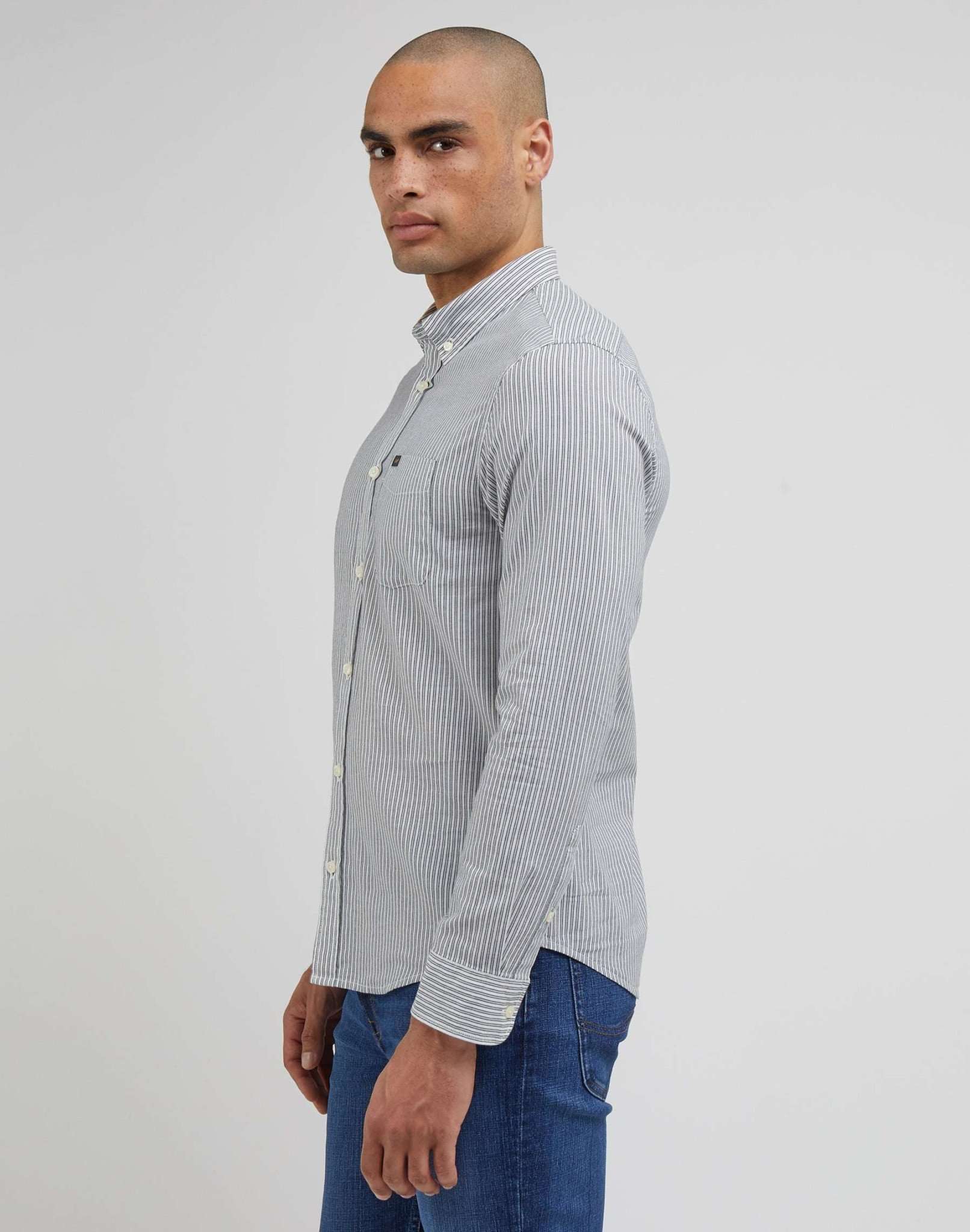 Lee Camicie button down in ecru Lee   