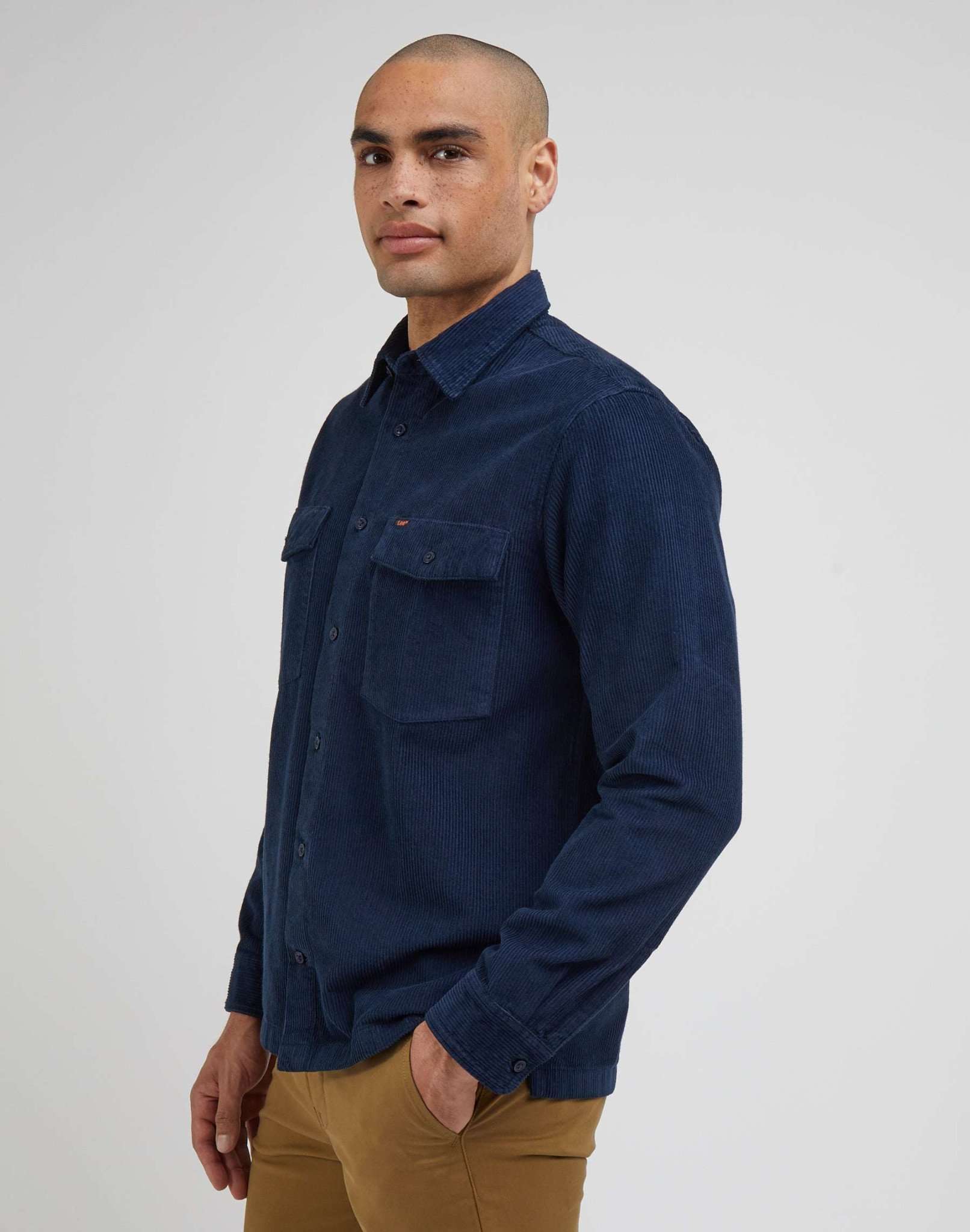 LS Chetopa Twill Shirt in Sky Captain Camicie Lee   