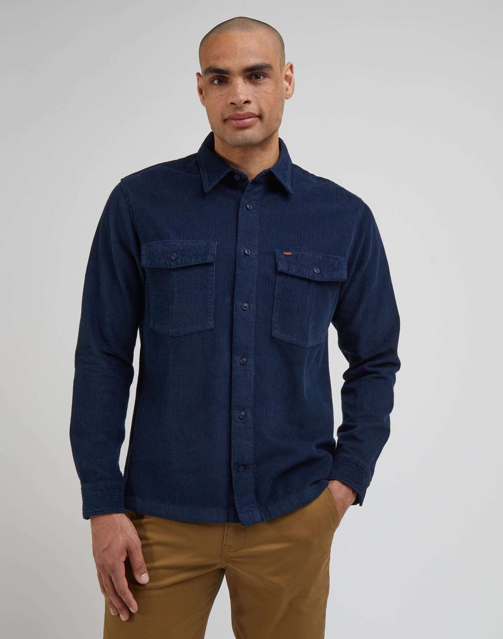 LS Chetopa Twill Shirt in Sky Captain Camicie Lee   