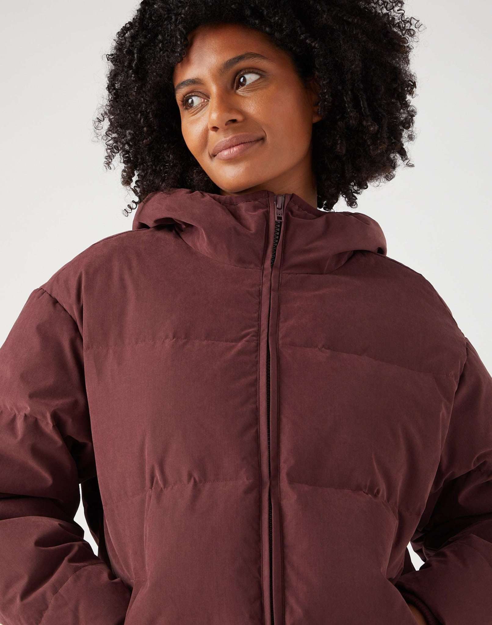 Puffer in rilievo in Dahlia Giacche Wrangler   