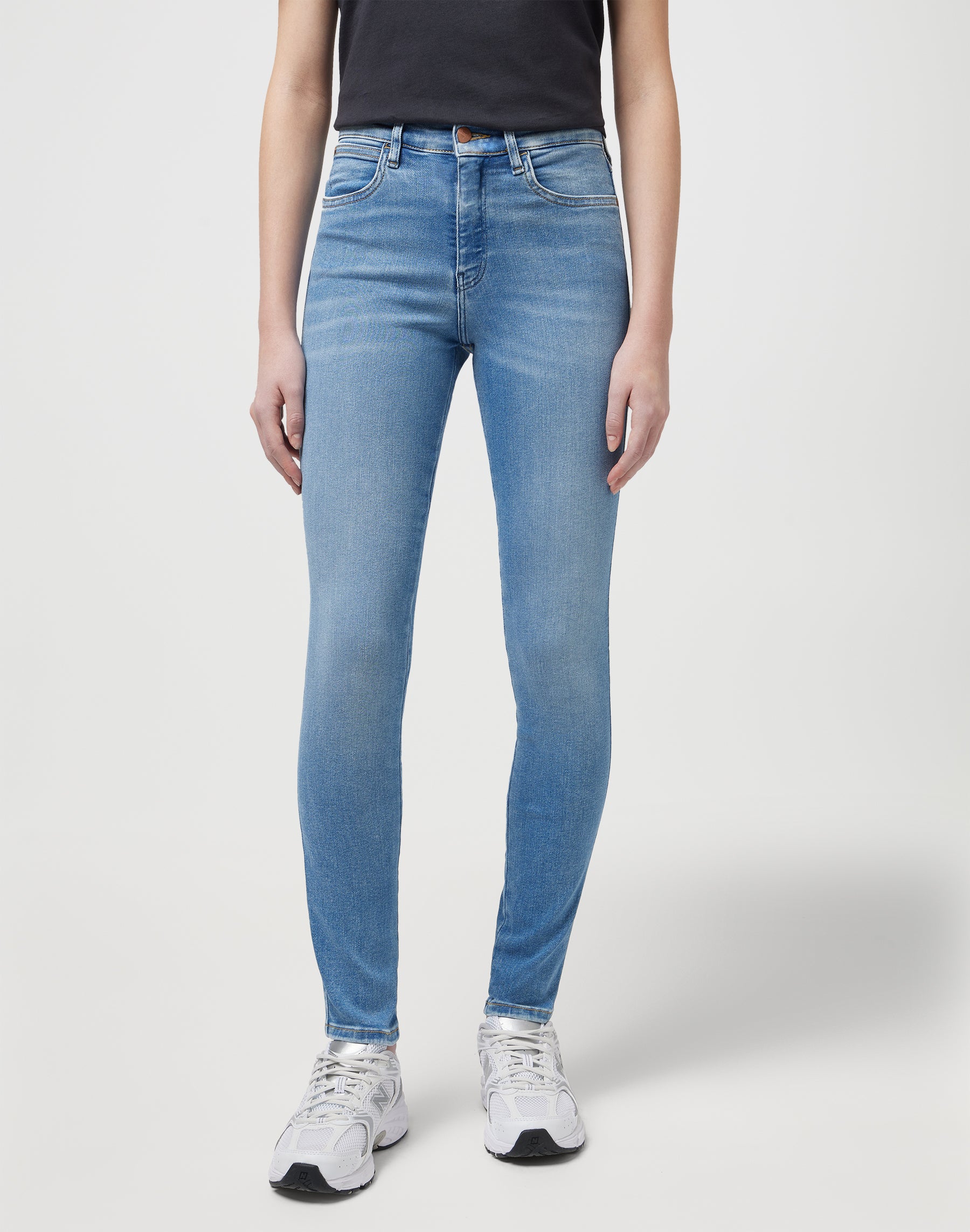 Skinny alti in blu Love Jeans Wrangler   