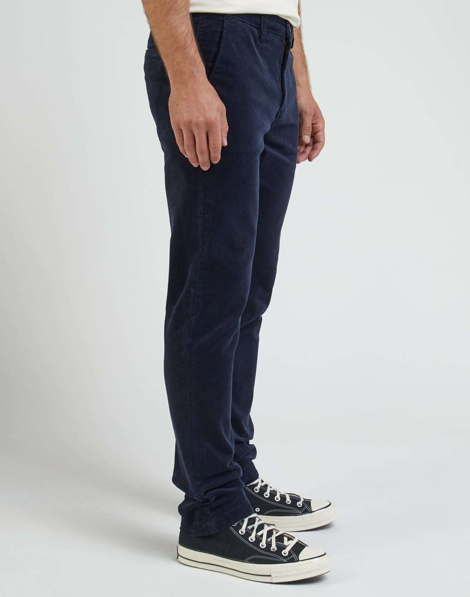 Pantaloni Slim Chino in velluto a coste Sky Captain Lee   