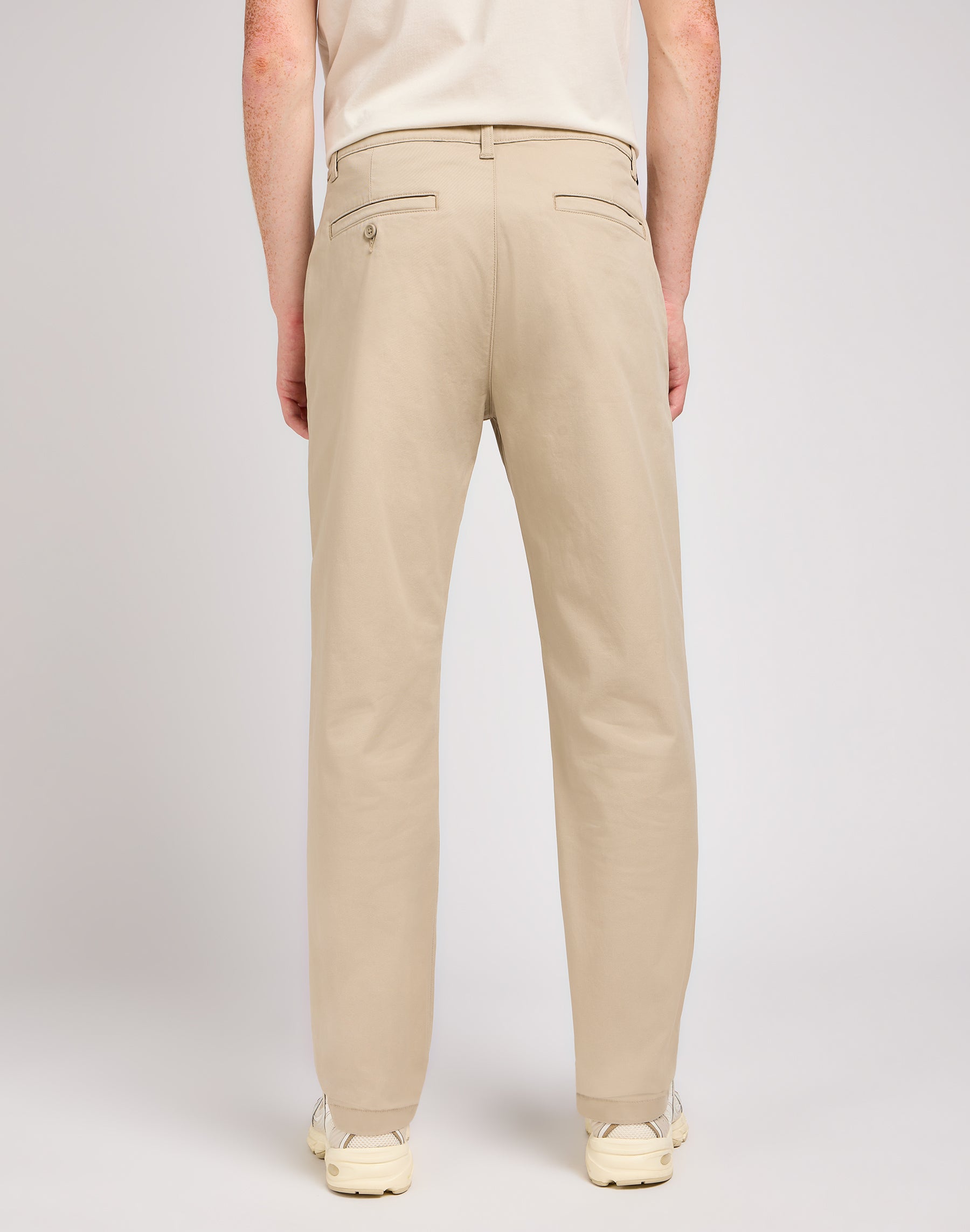 Pantaloni chino regular in pietra Lee   