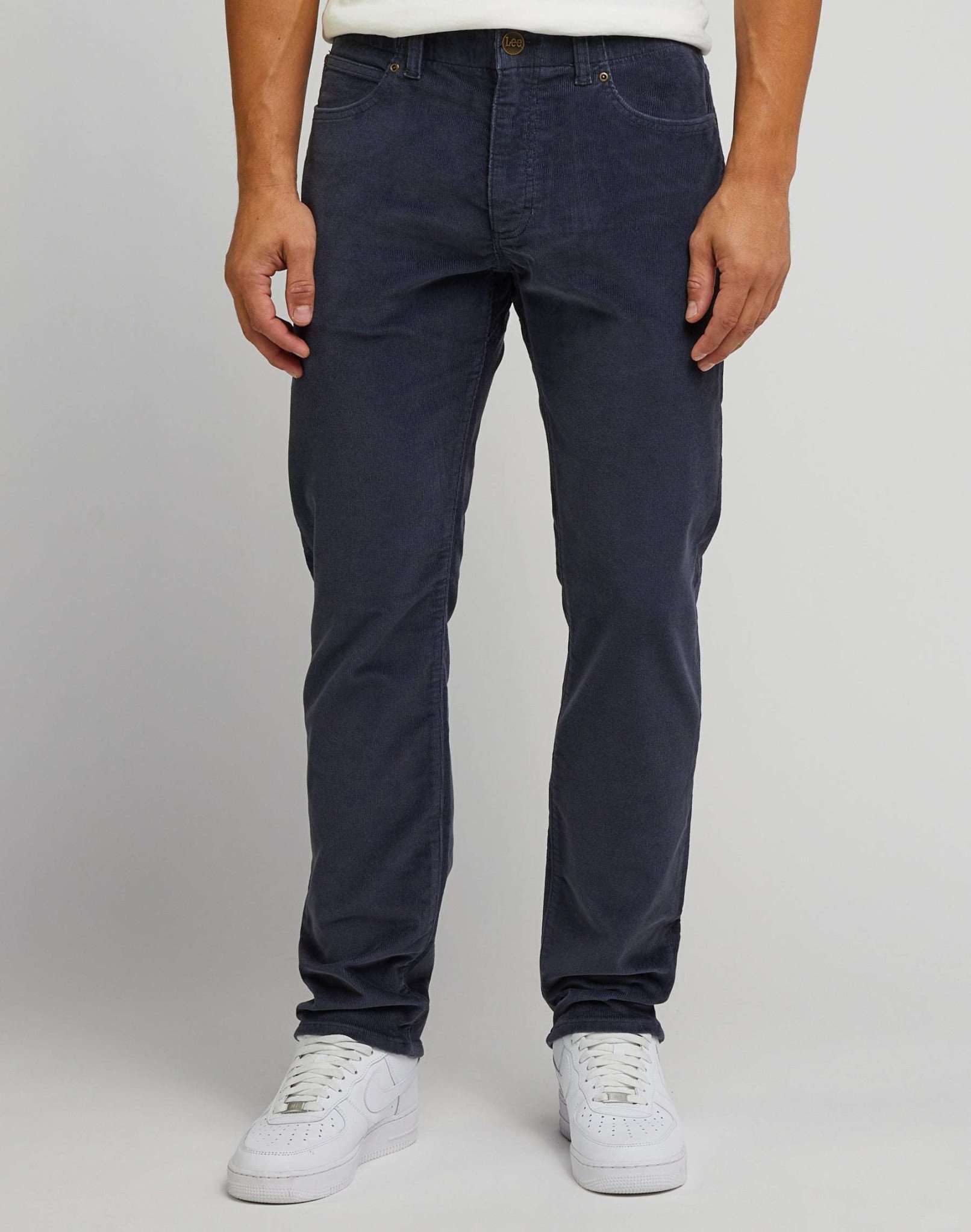 Pantaloni slim fit MVP in Dusty Navy Lee   