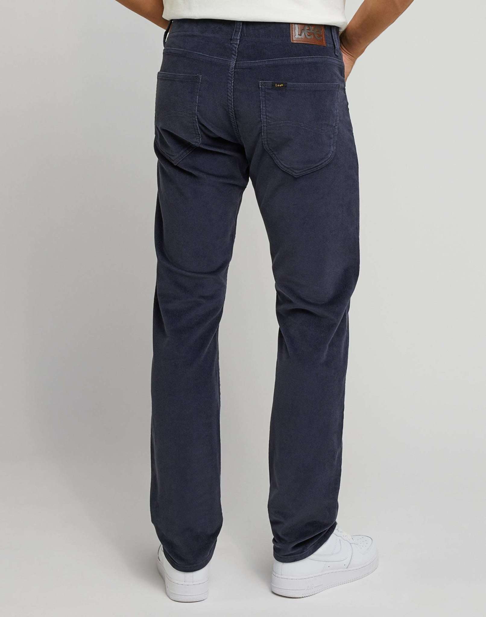 Pantaloni slim fit MVP in Dusty Navy Lee   