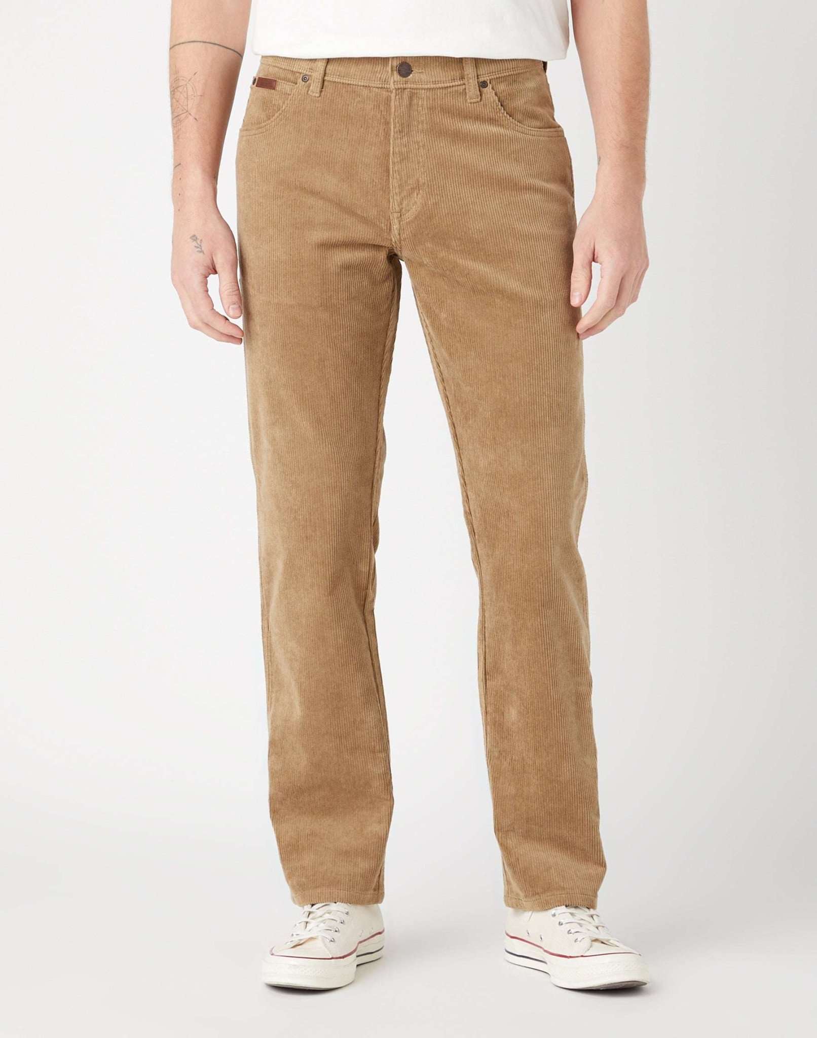 Pantaloni a coste Texas in piombo grigio Wrangler   