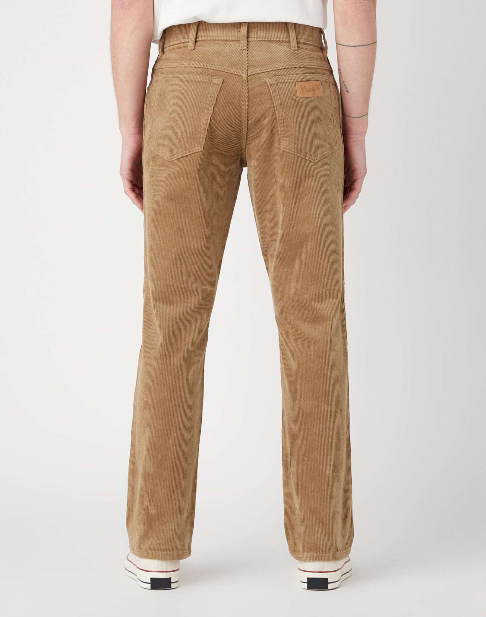 Pantaloni a coste Texas in piombo grigio Wrangler   