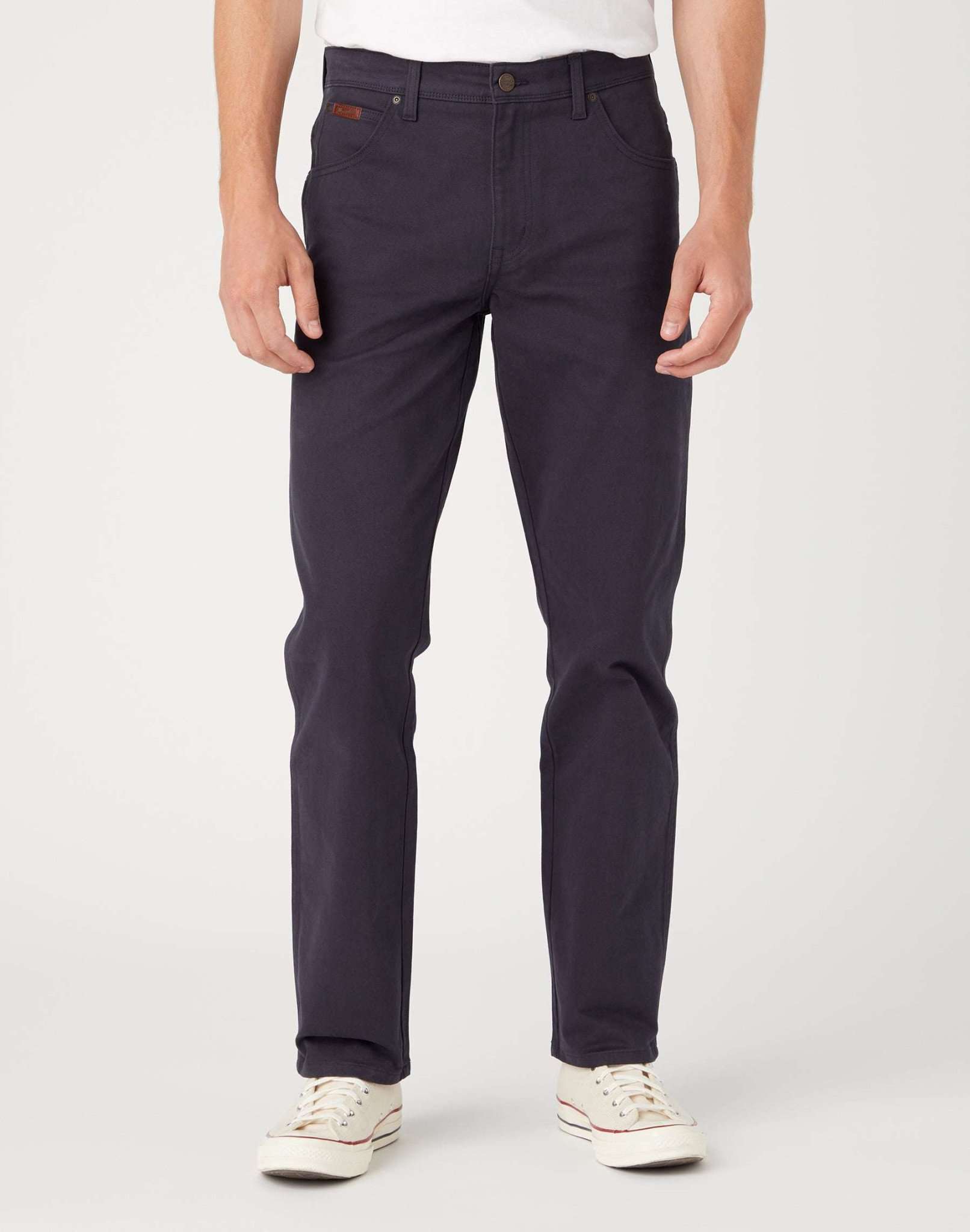 Pantaloni Texas Slim in Marina Scura Wrangler   