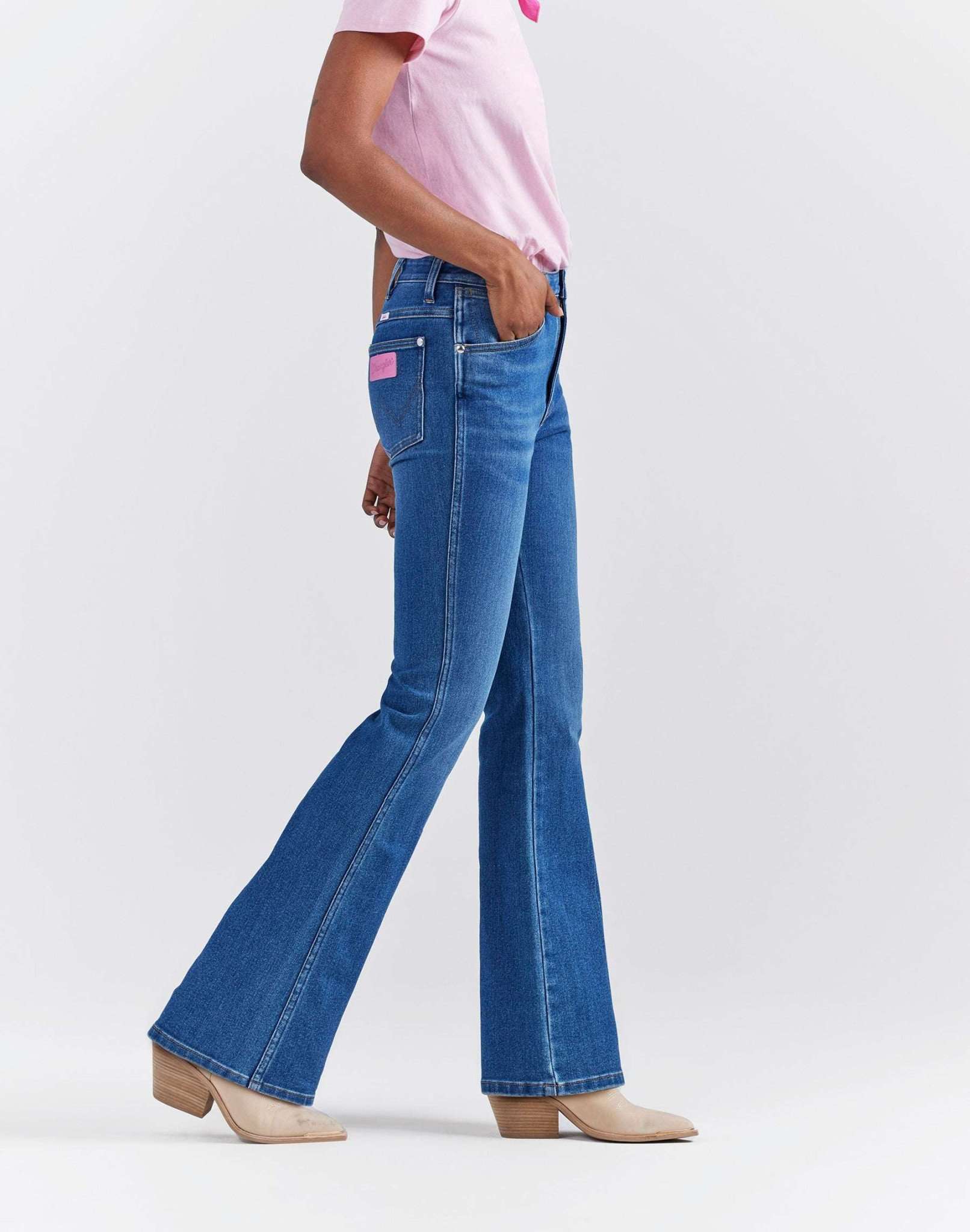 Wrangler X Barbie™ - Westward in jeans blu Wrangler Wrangler   