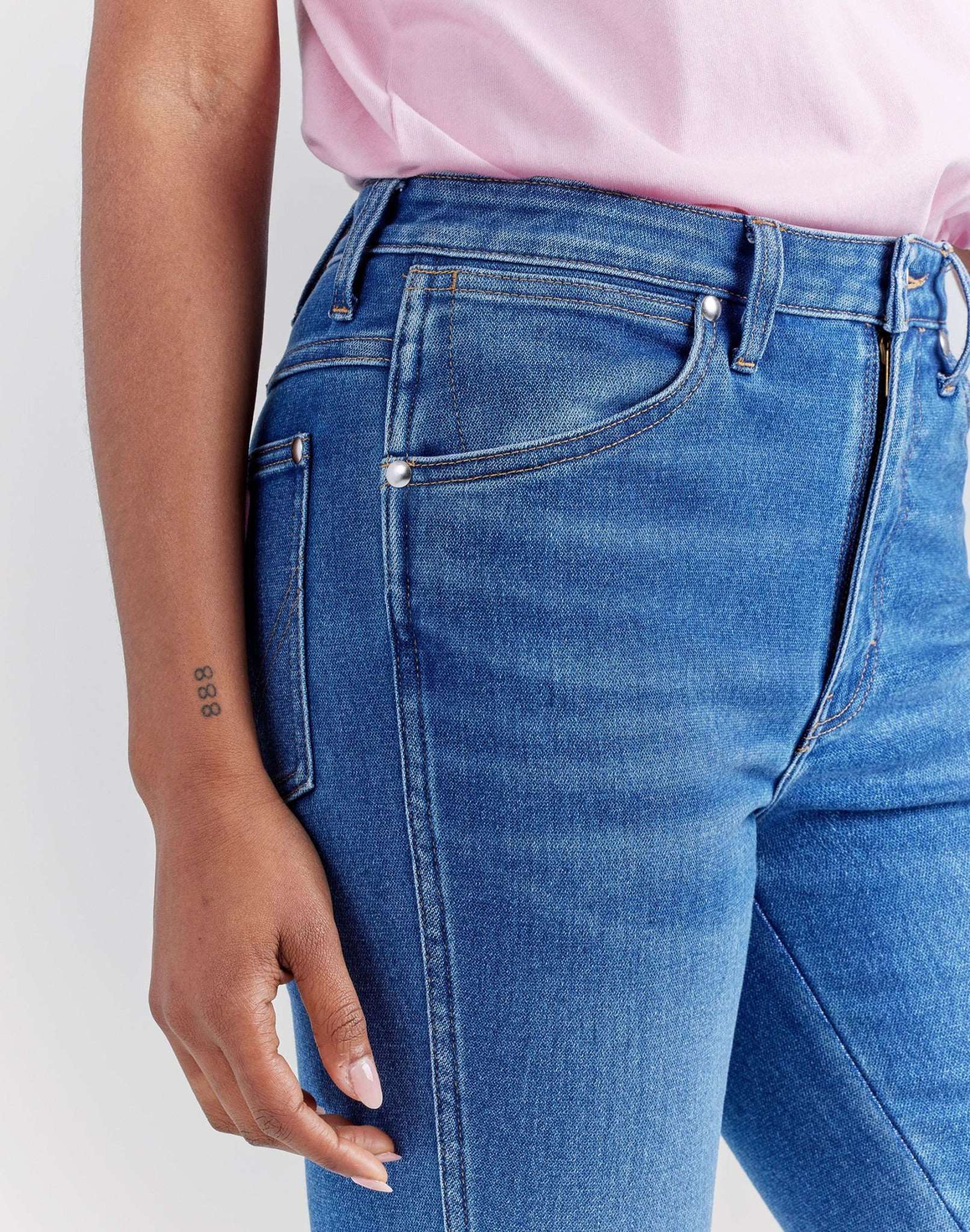 Wrangler X Barbie™ - Westward in jeans blu Wrangler Wrangler   