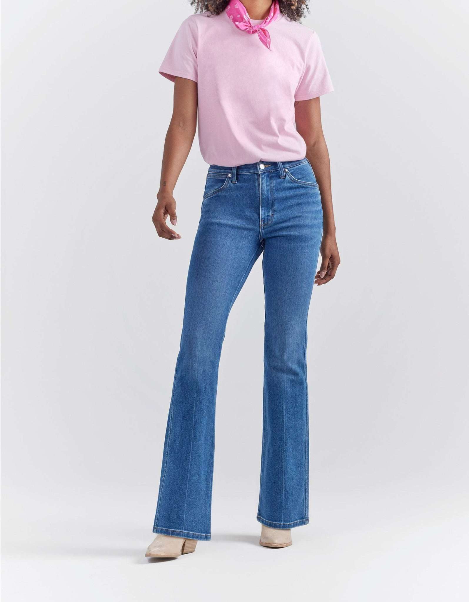 Wrangler X Barbie™ - Westward in jeans blu Wrangler Wrangler   