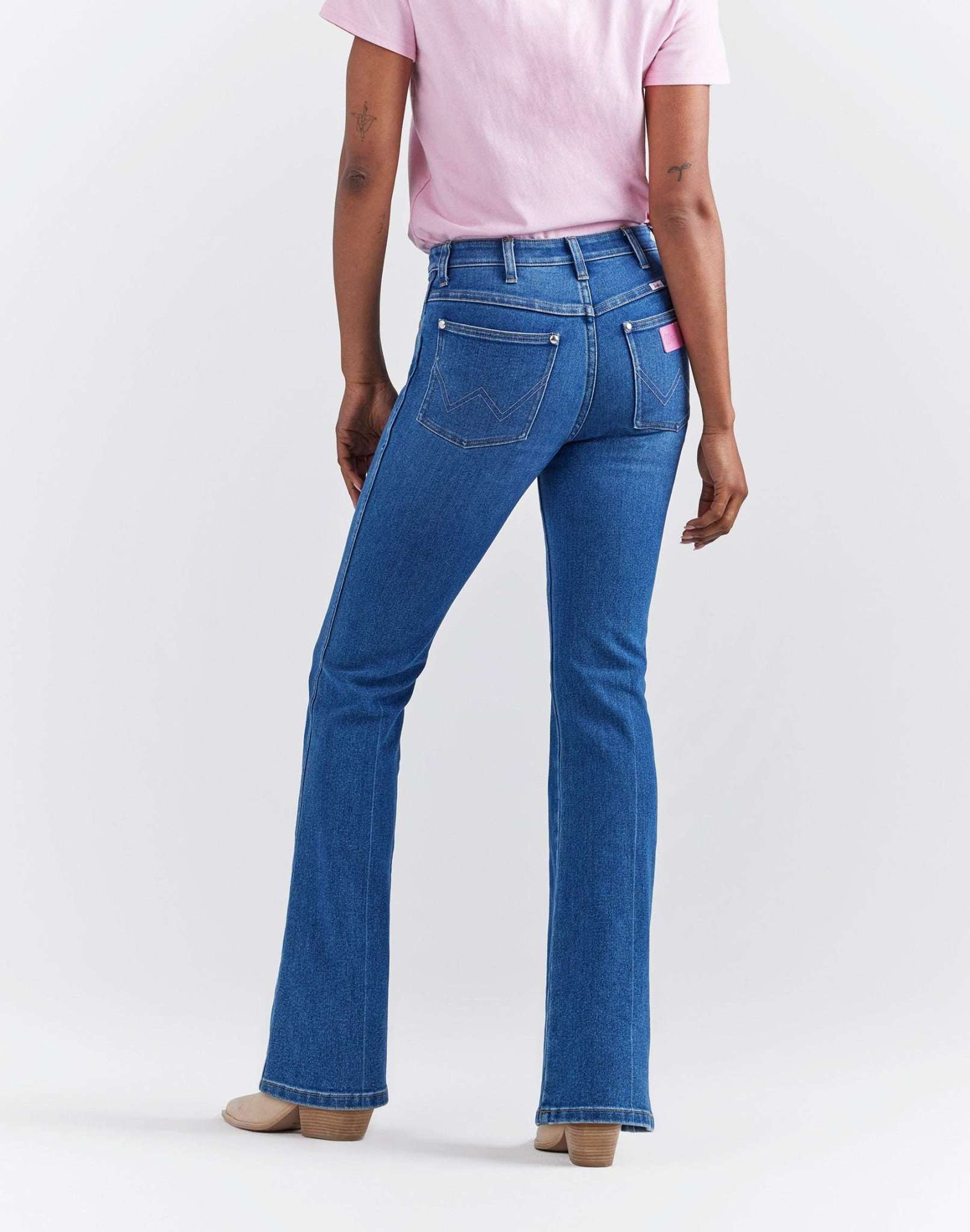 Wrangler X Barbie™ - Westward in jeans blu Wrangler Wrangler   