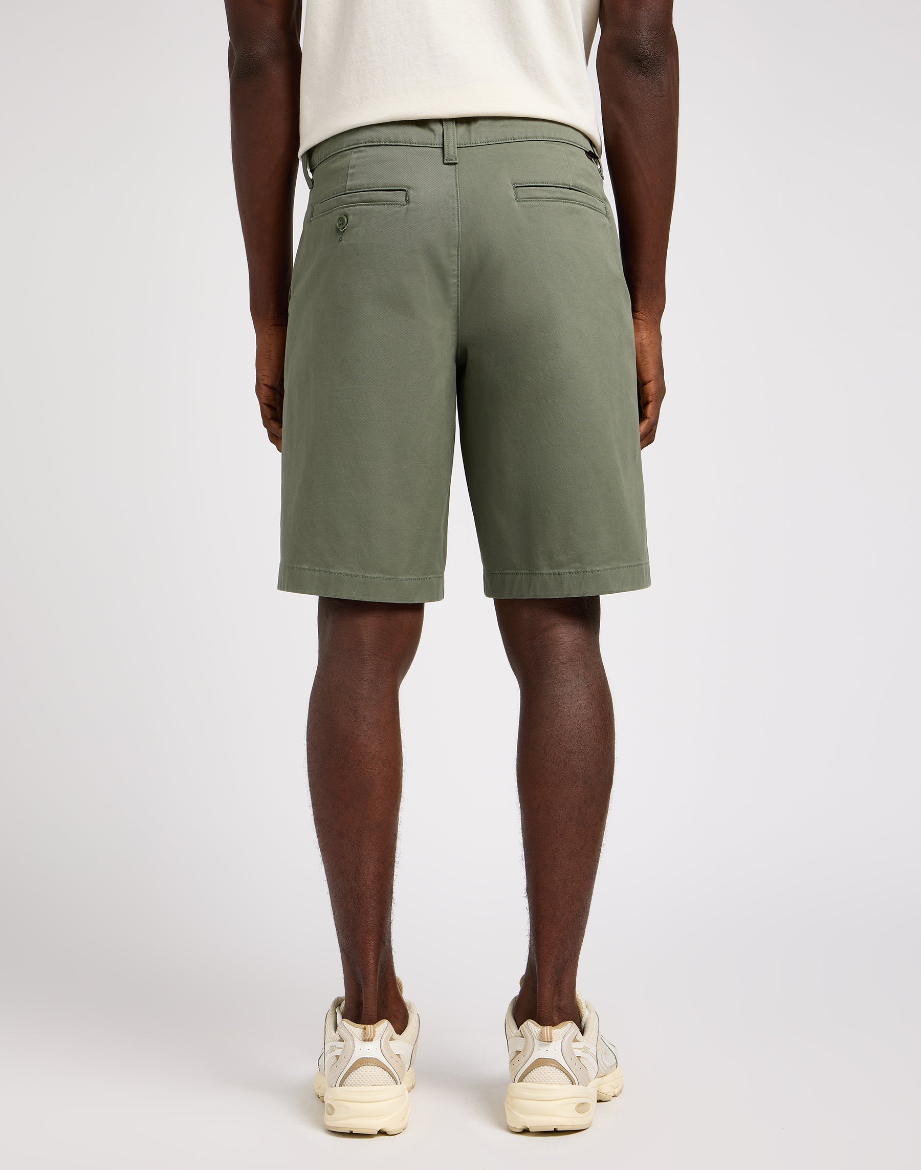 Pantaloncini chino rilassati in oliva Grove Shorts Lee   