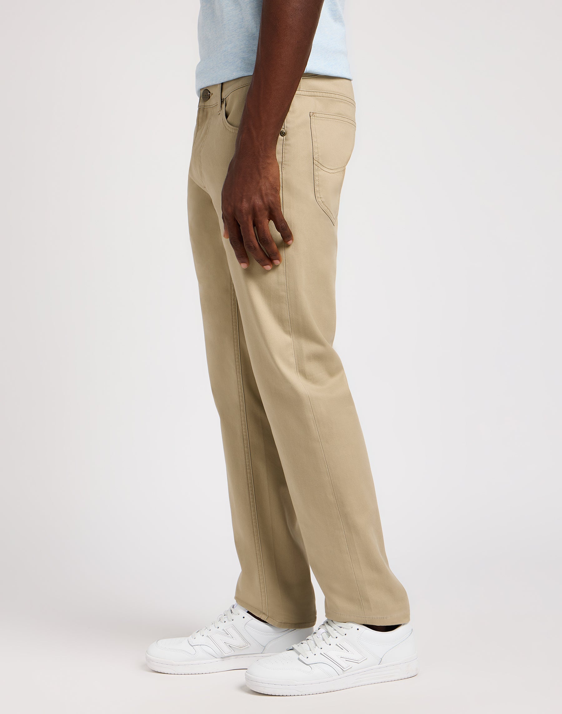 Pantaloni Daren Zip Fly in Kansas City Khaki Lee