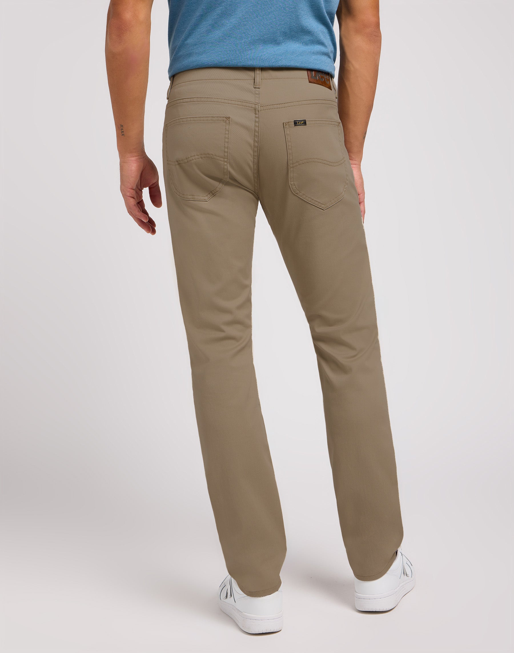 Pantaloni slim fit MVP in marrone fulvo Lee   