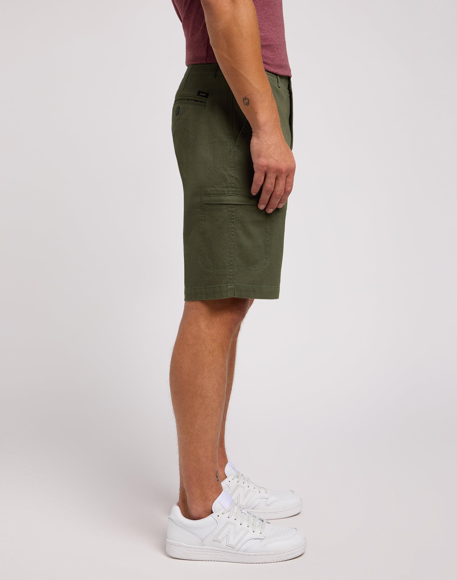 Pantaloncini XC Weltpocket in Olive Grove Lee   