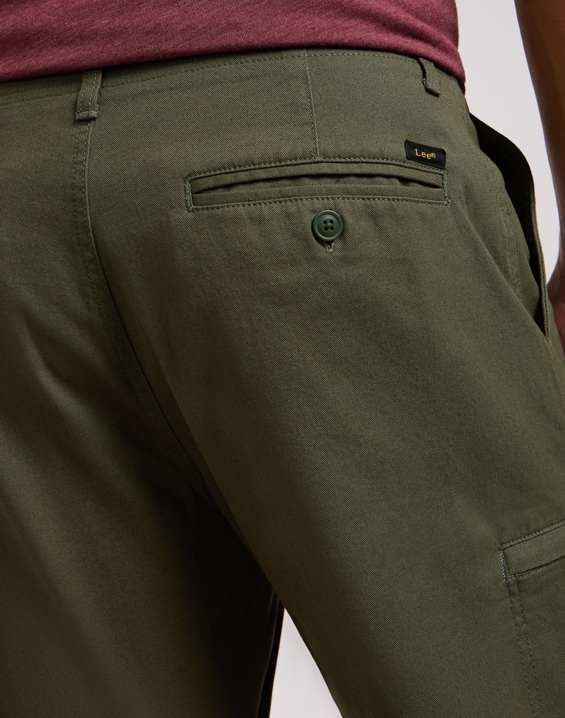 Pantaloncini XC Weltpocket in Olive Grove Lee   