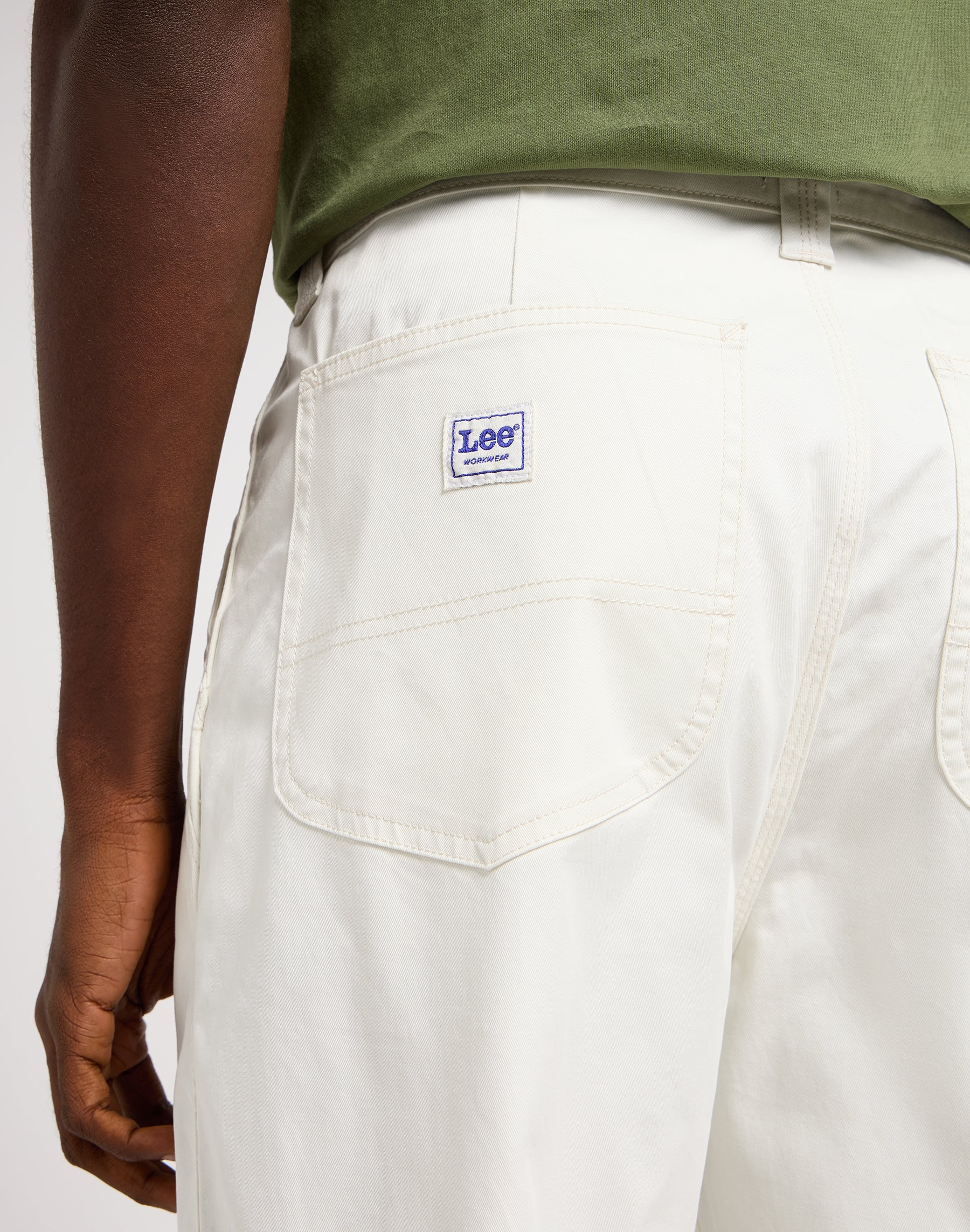 Pantaloni chino da lavoro in ecru Lee   