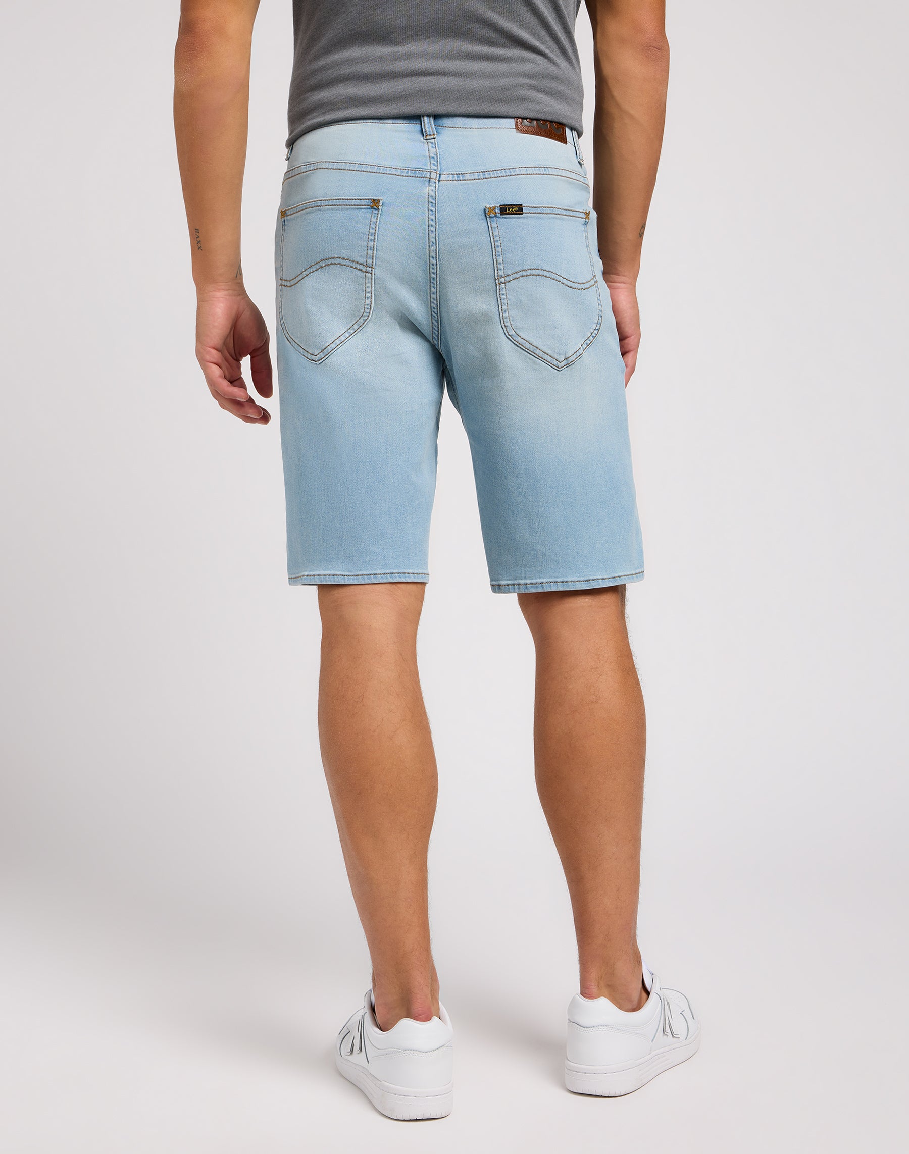 Pantaloncini XM 5 tasche in denim Ice Man Lee   