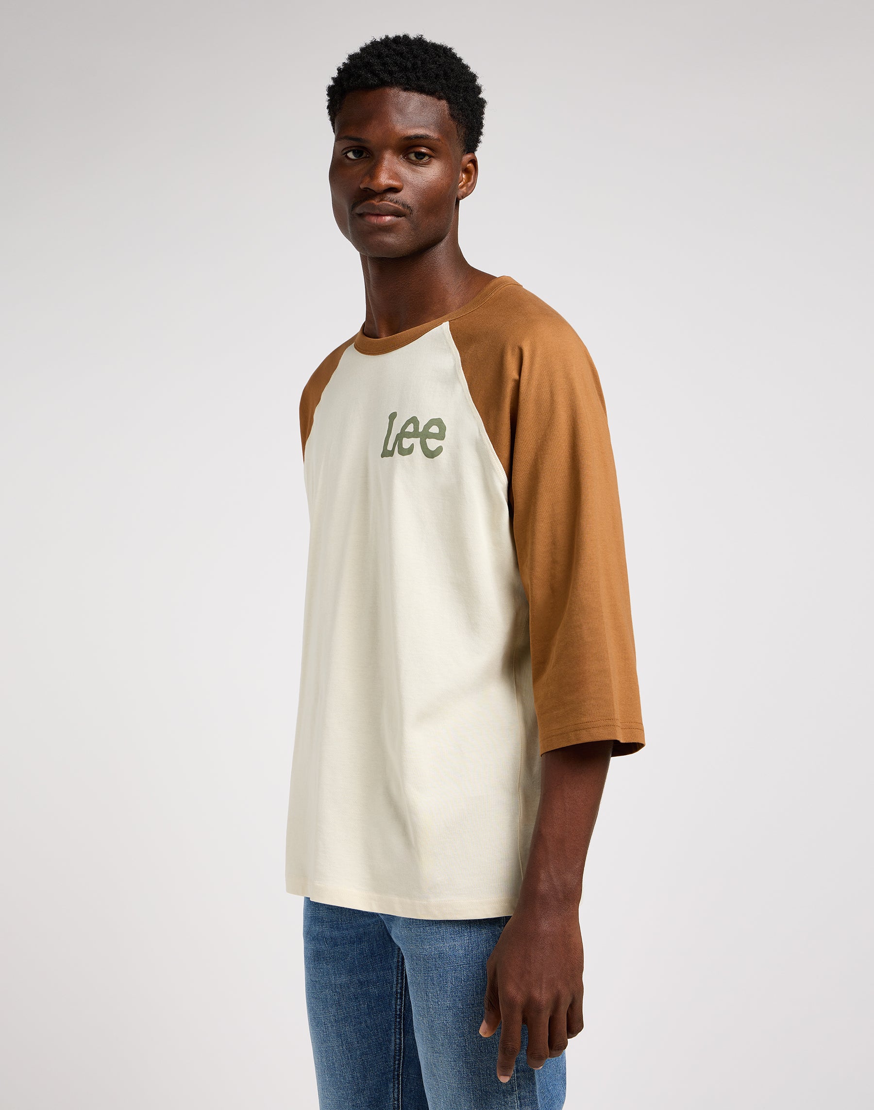 Maglietta Raglan in Acorn T-Shirts Lee   