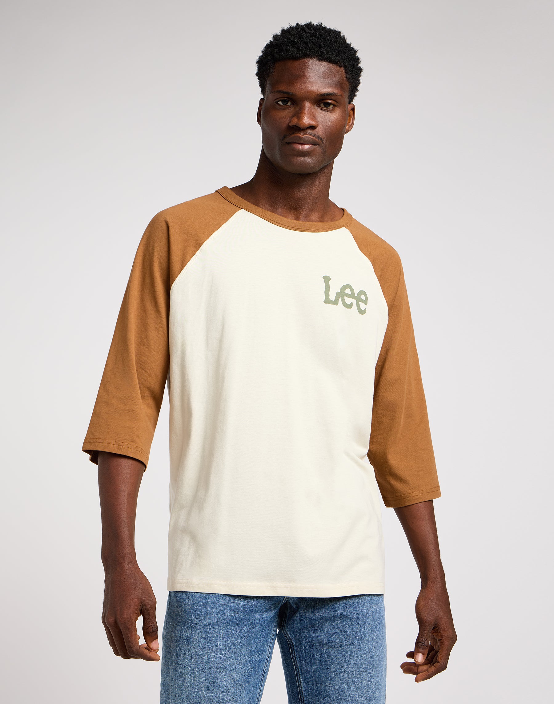 Maglietta Raglan in Acorn T-Shirts Lee   