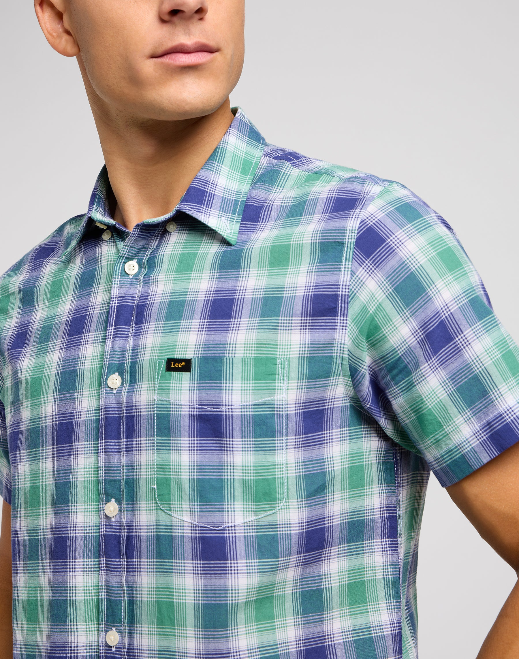 Lee Camicia con bottoni in Dandy Green Shirts Lee   