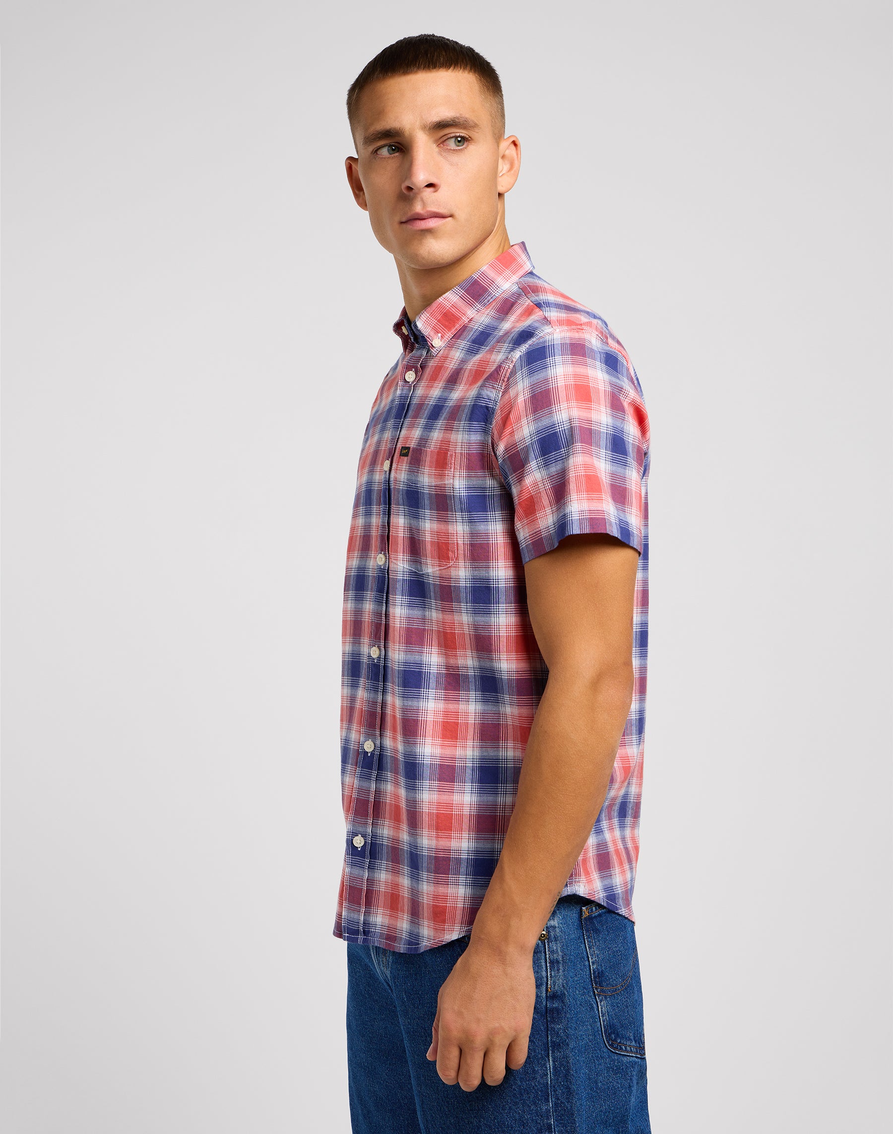 Lee Camicia button down in papavero Lee   