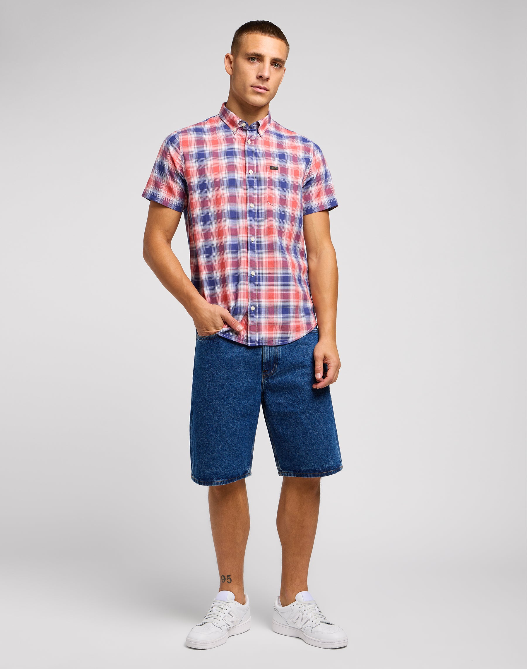 Lee Camicia button down in papavero Lee   