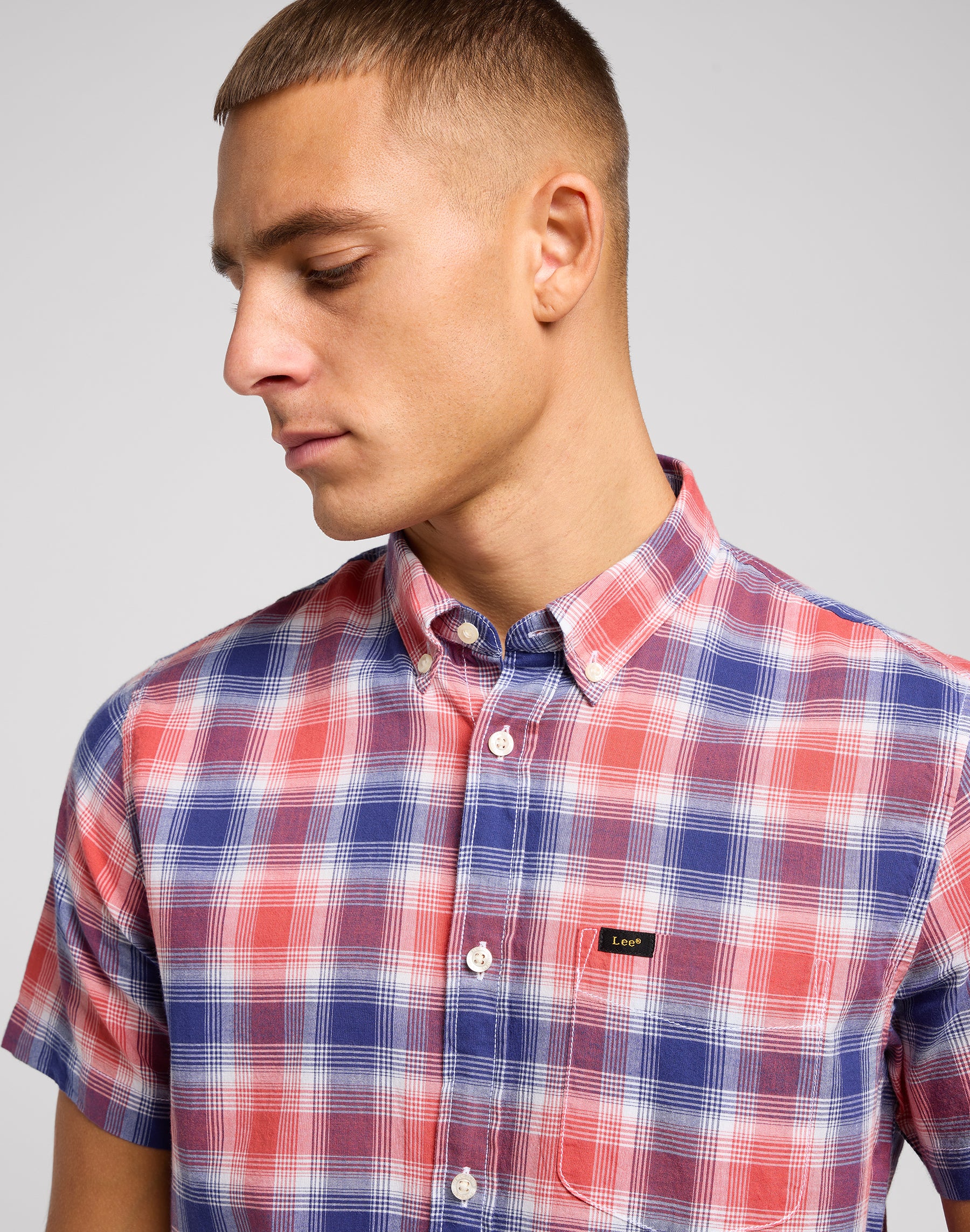 Lee Camicia button down in papavero Lee   