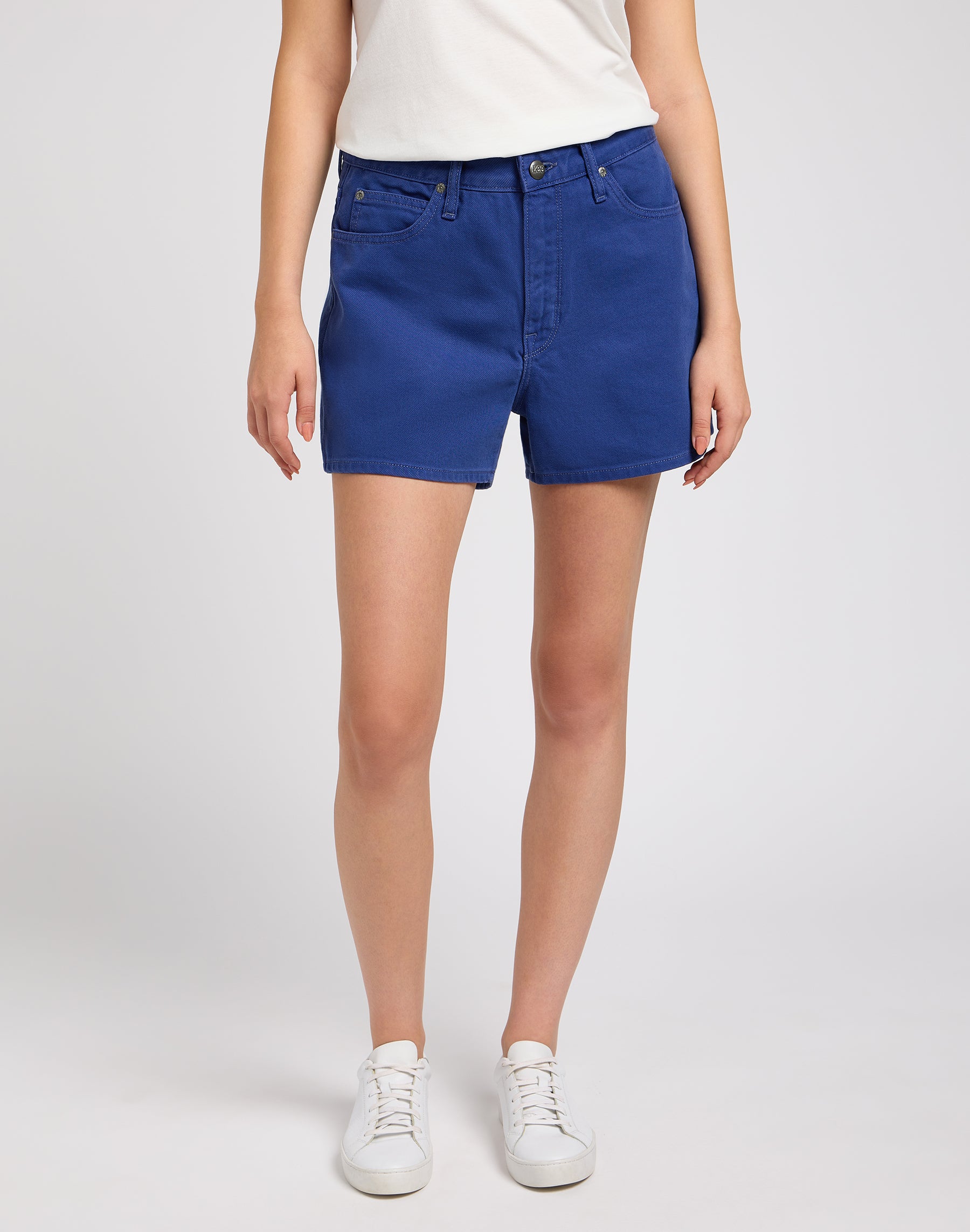 Carol short in pantaloncini di jeans blu surf Lee   