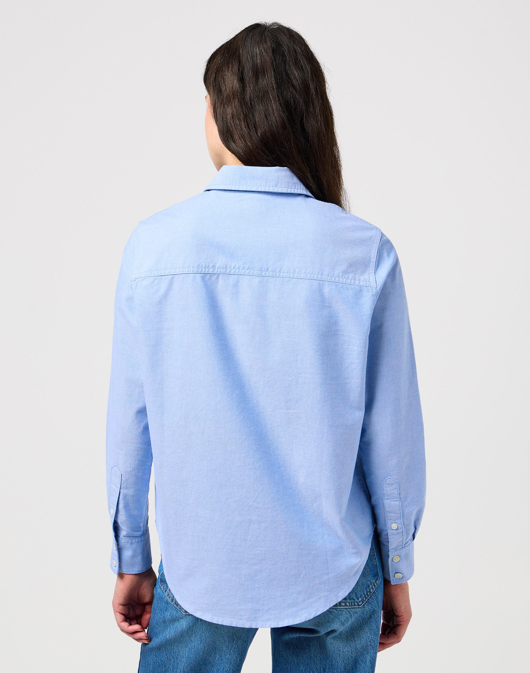 Camicia monotasche in blu brillante Camicie Wrangler   