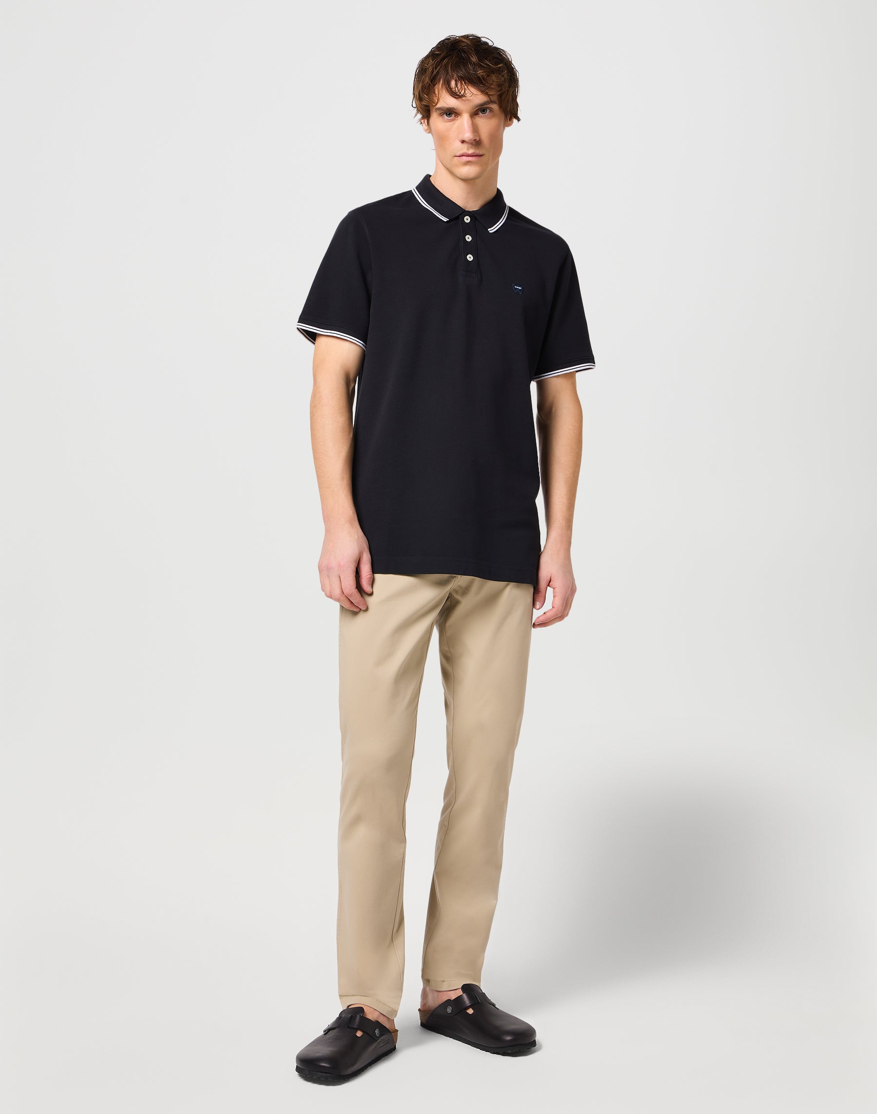 Polo in Nero Polo Wrangler   