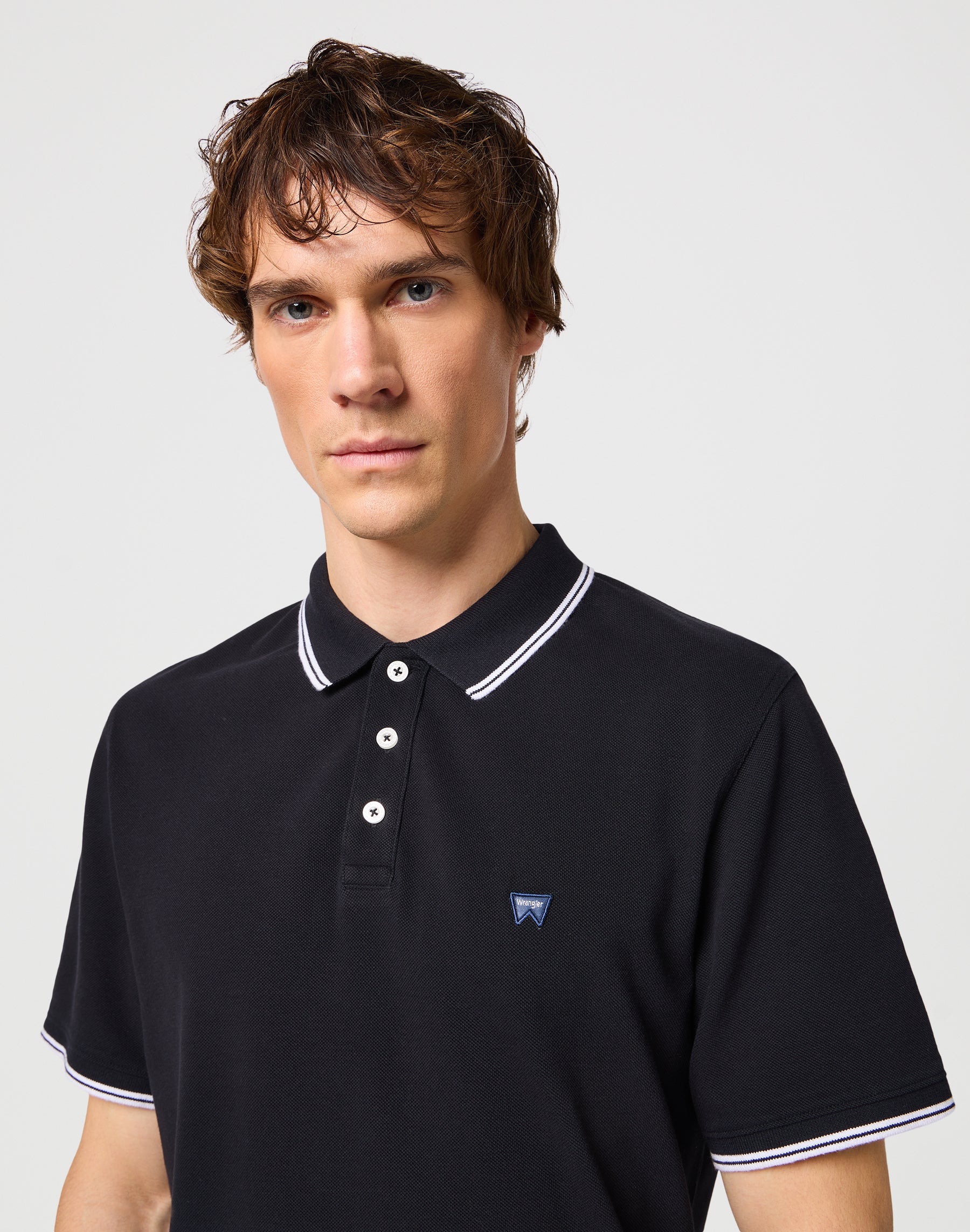 Polo in Nero Polo Wrangler   