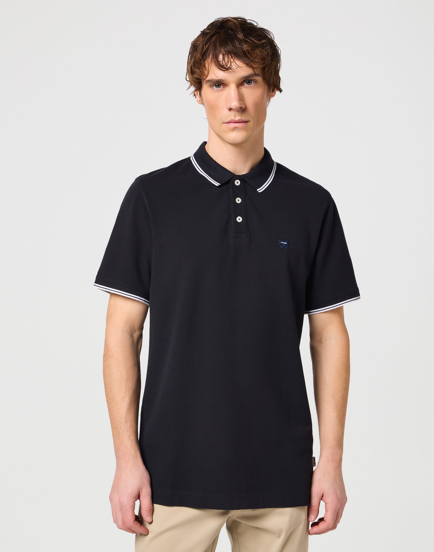 Polo in Nero Polo Wrangler   