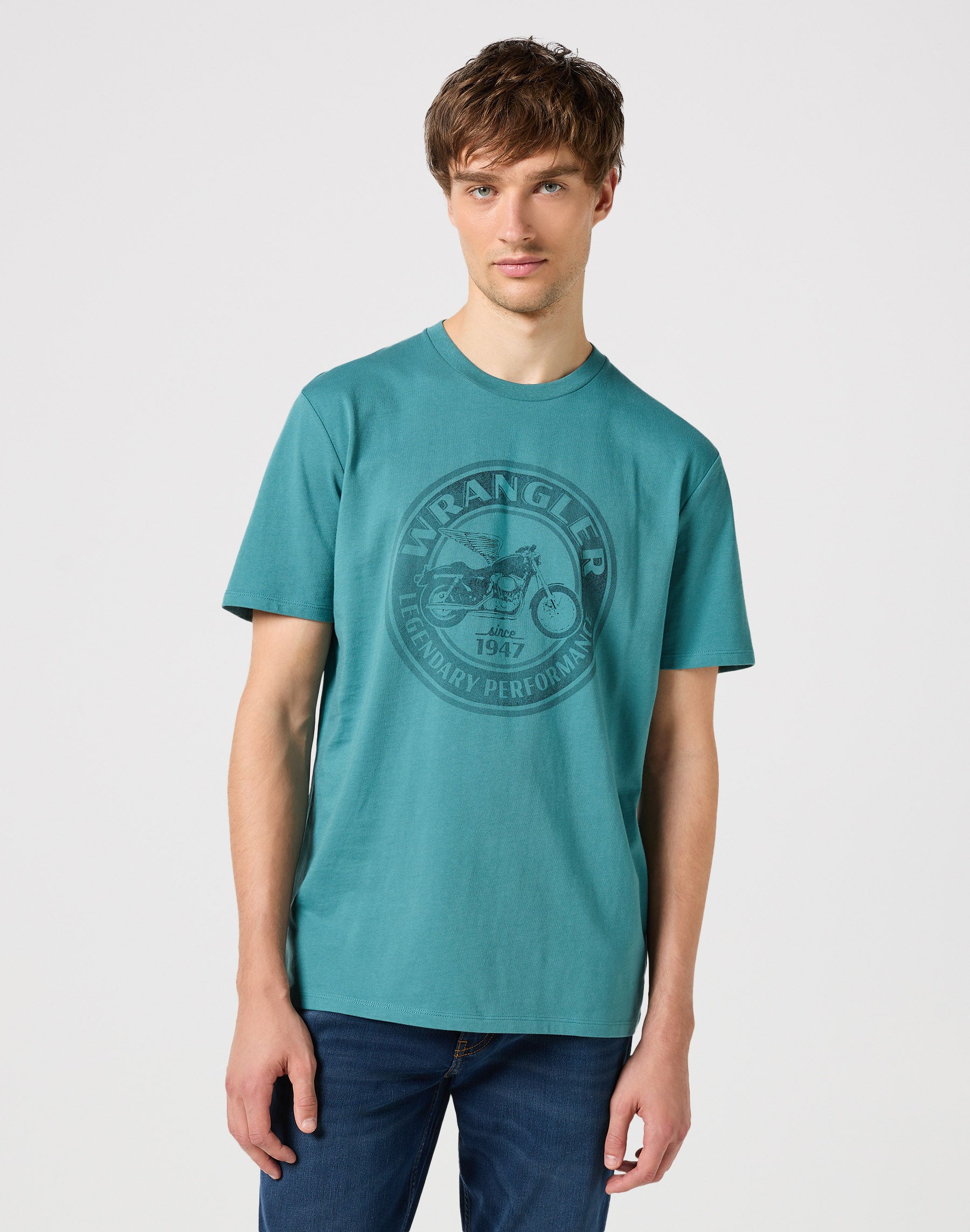 Americana Tee in Hydro T-Shirt Wrangler   