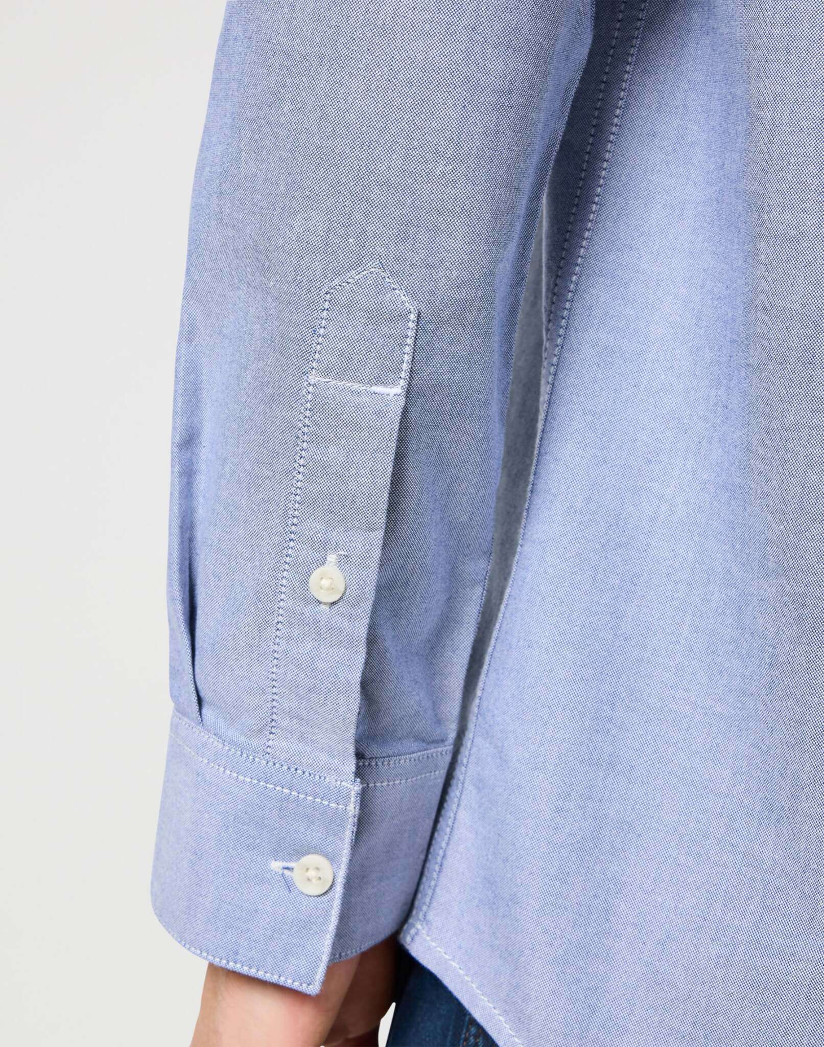 Camicia LS in Oxford Blue Camicie Wrangler