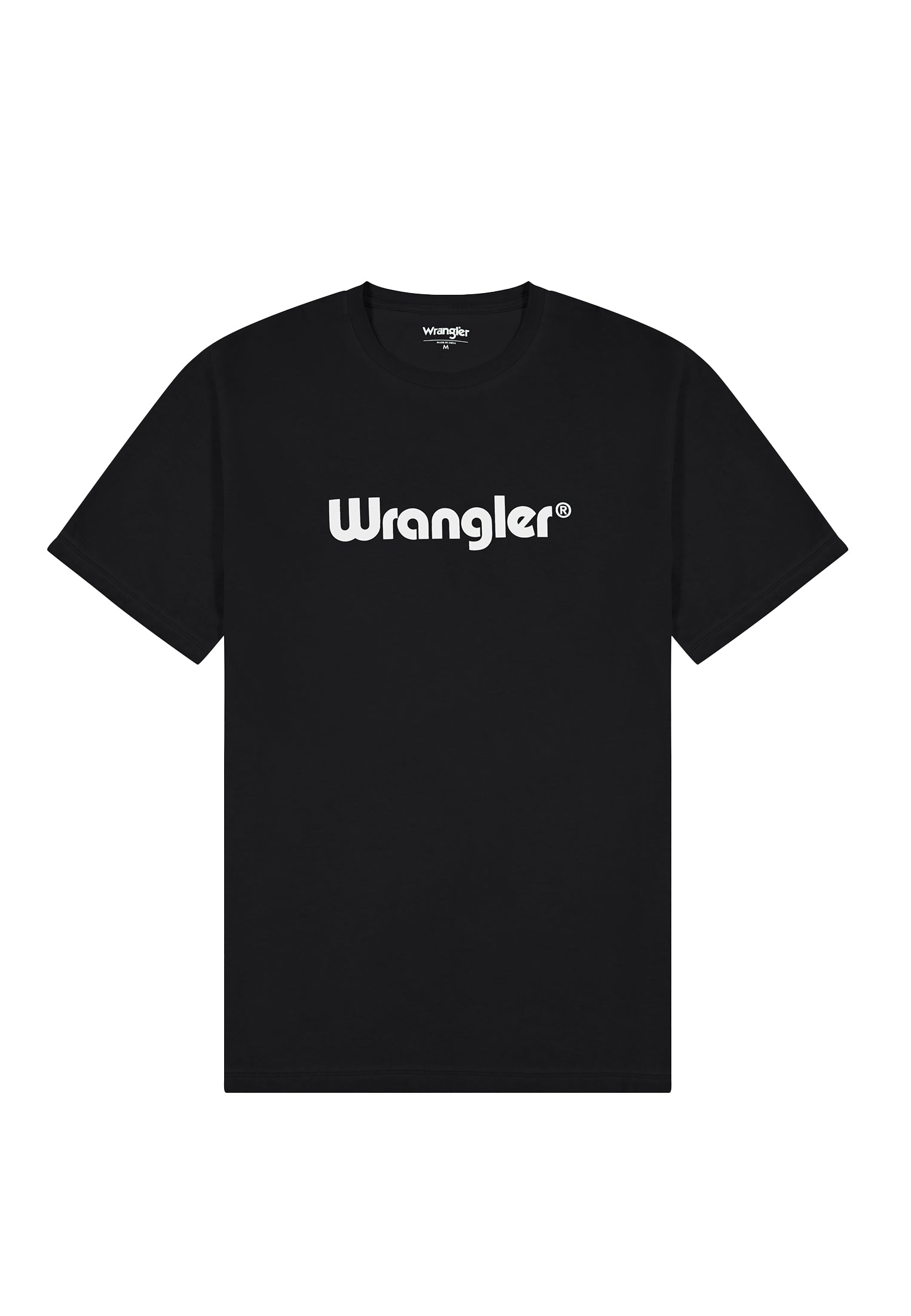 Maglietta con logo in nero Magliette Wrangler   